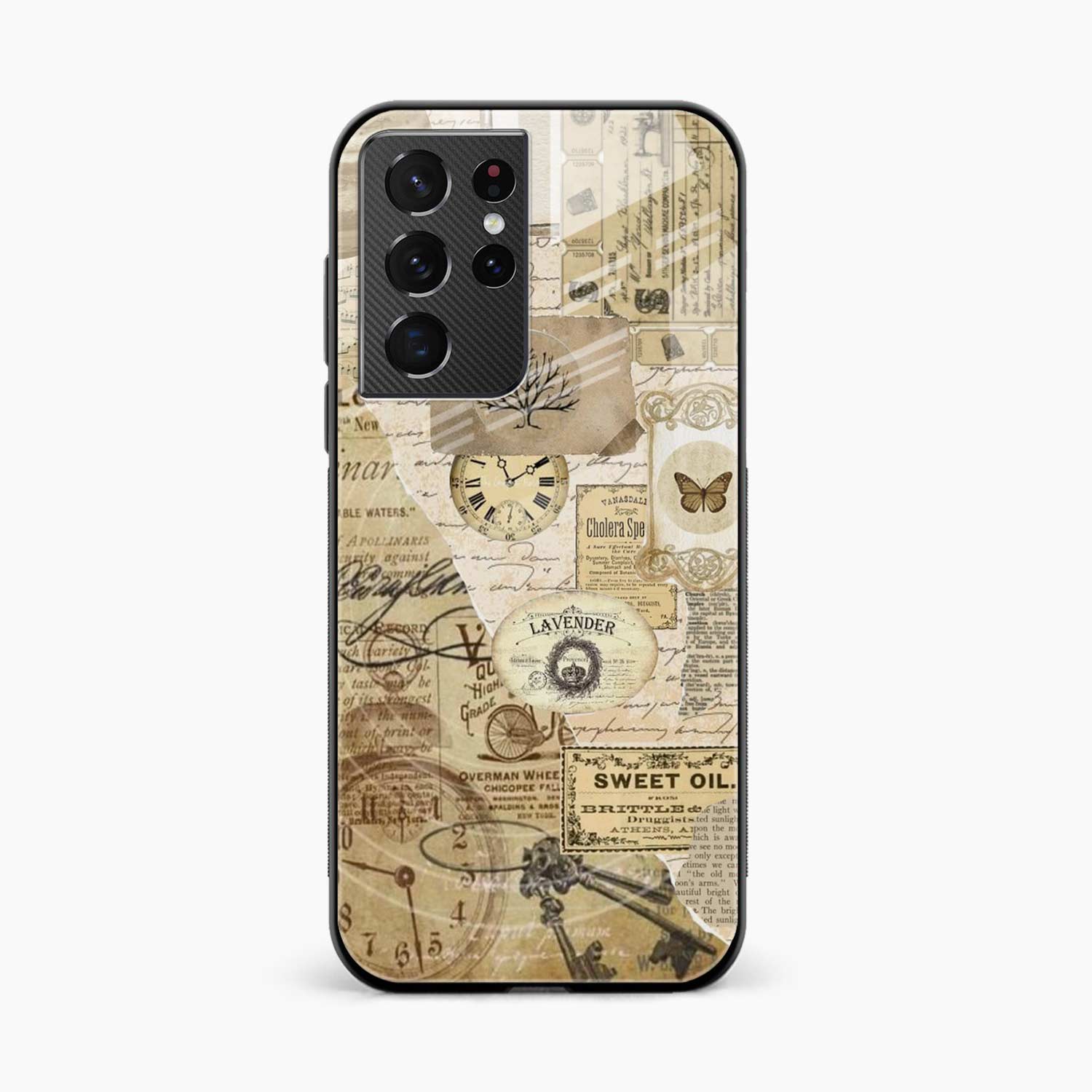 Vintage Samsung S21 Ultra Back Cover