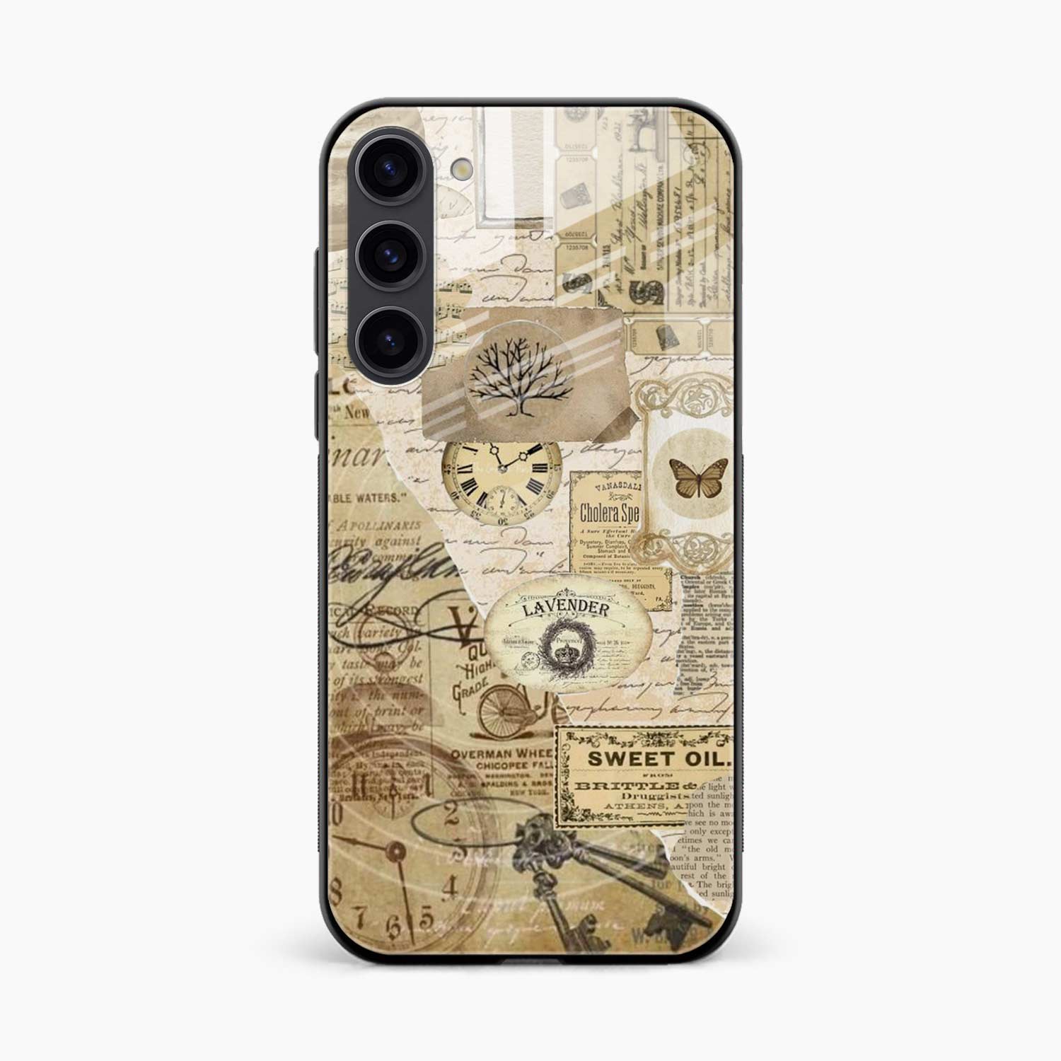 Vintage Samsung S23 Plus Back Cover