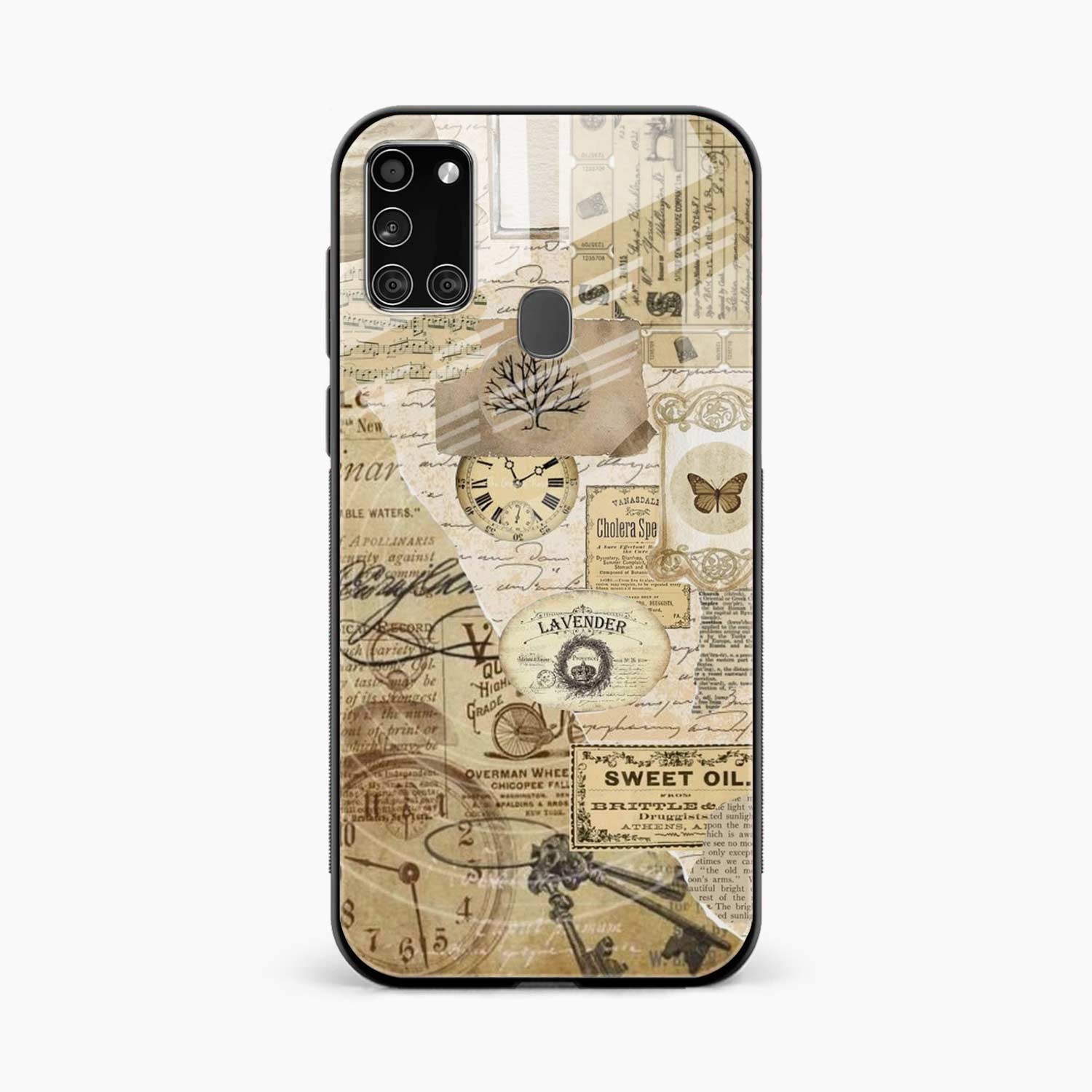 Vintage Samsung A21s Back Cover