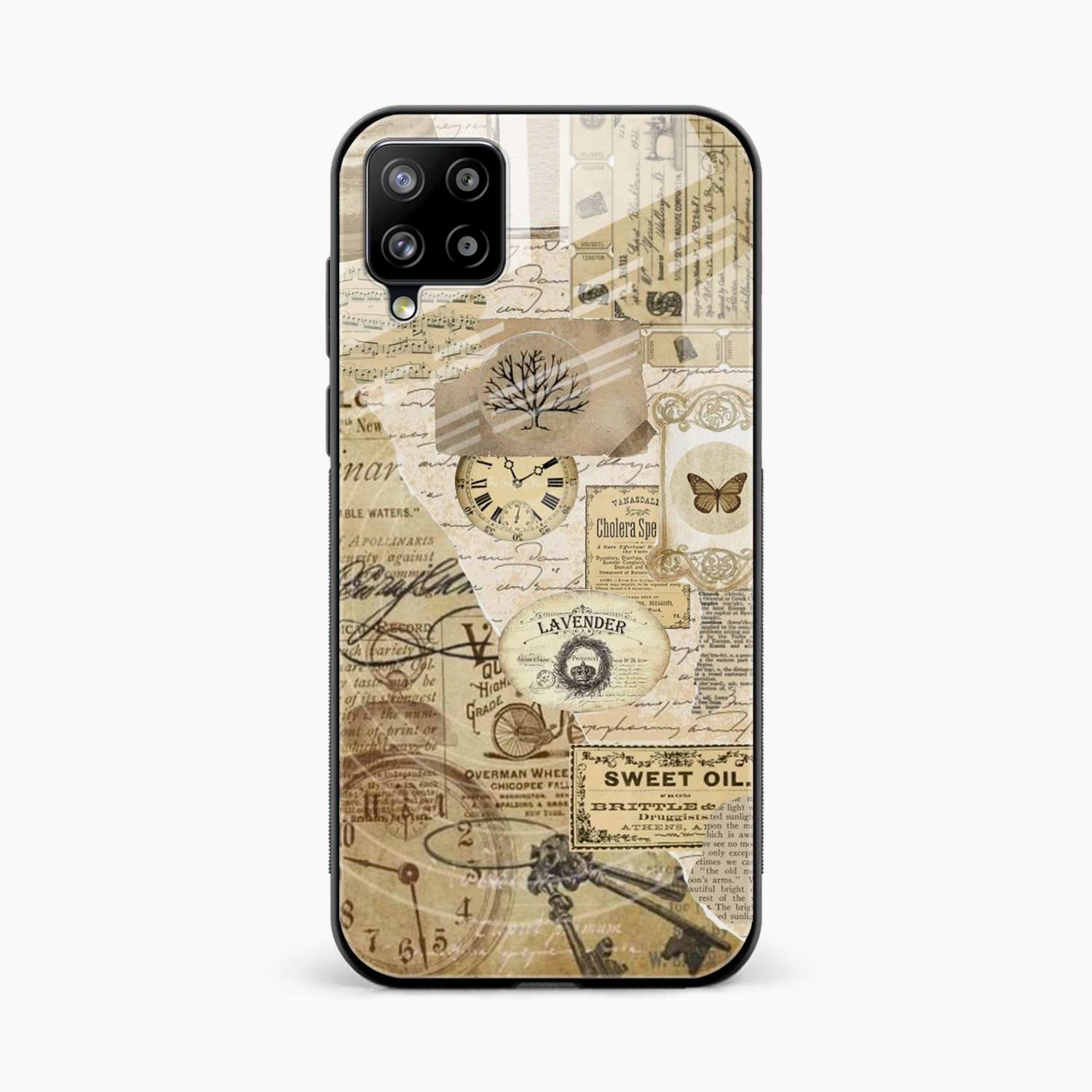 Vintage Samsung A22 4G Back Cover
