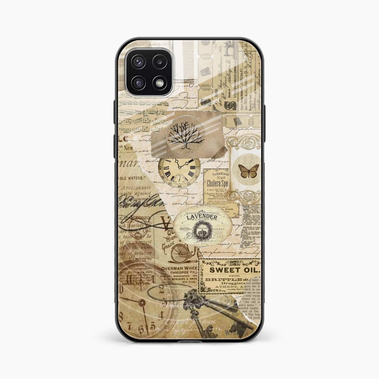 Vintage Samsung A22 5G Back Cover