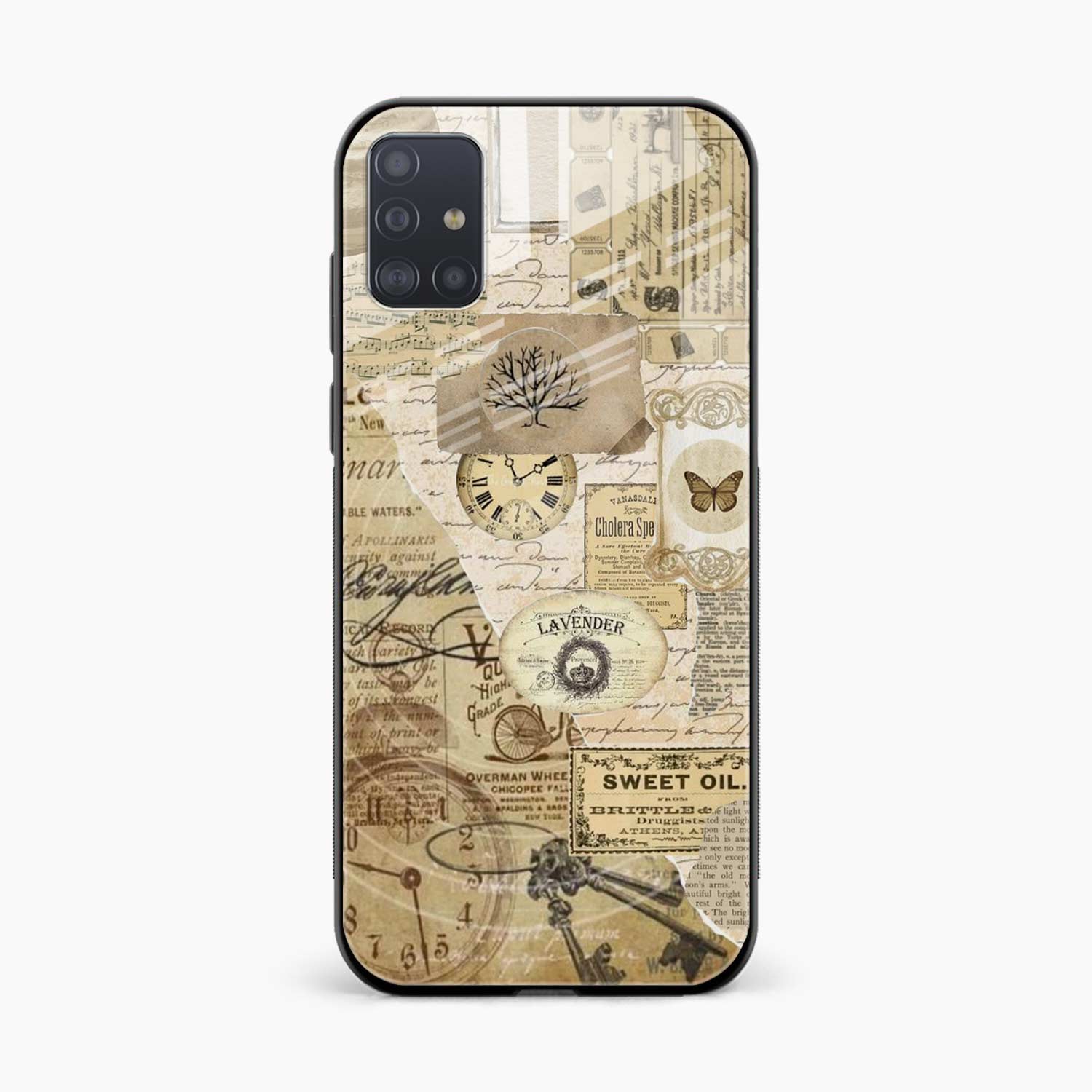 Vintage Samsung M31s Back Cover