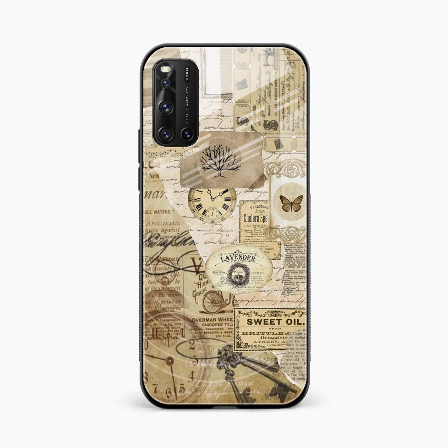 Vintage Vivo V19 Back Cover