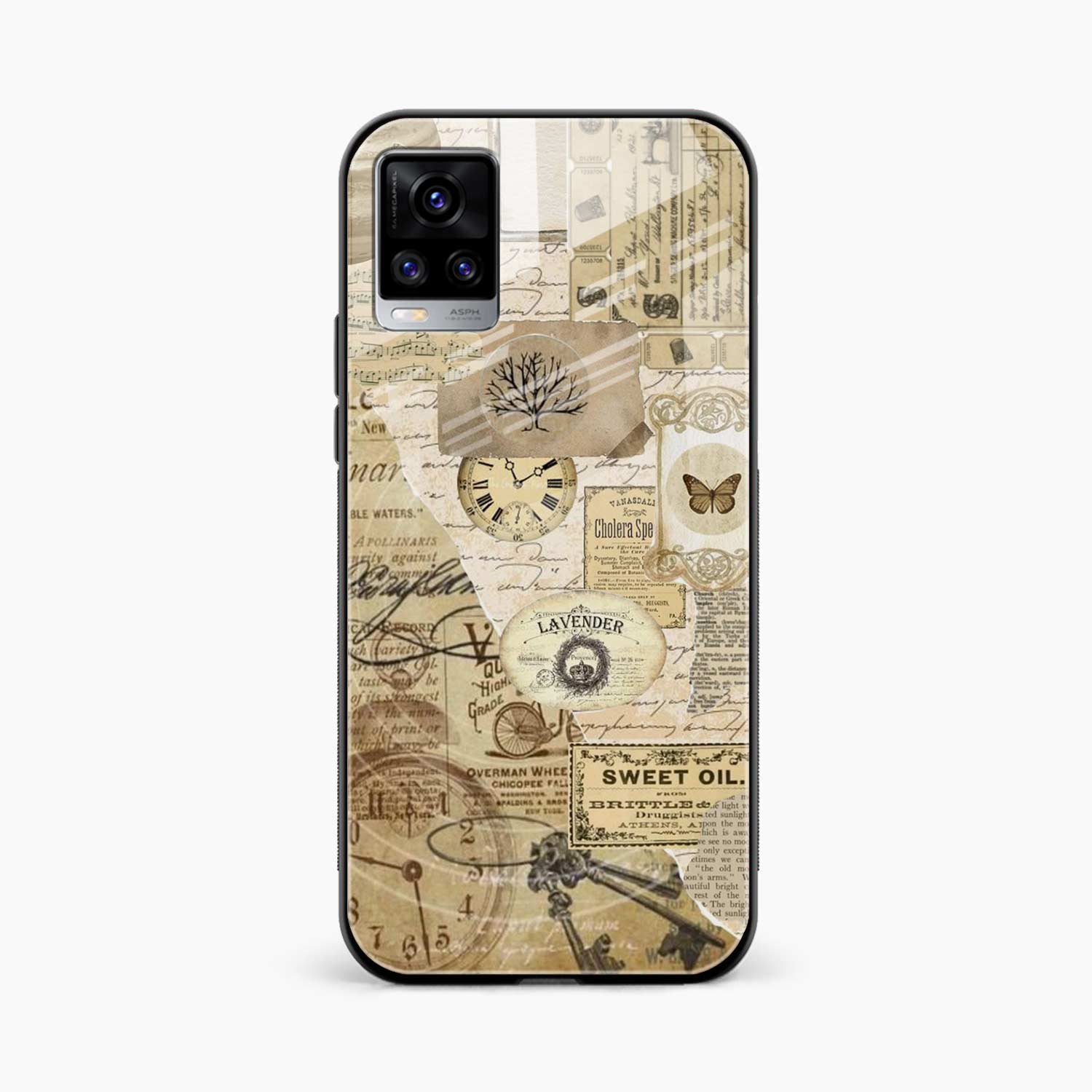 Vintage Vivo V20 Back Cover