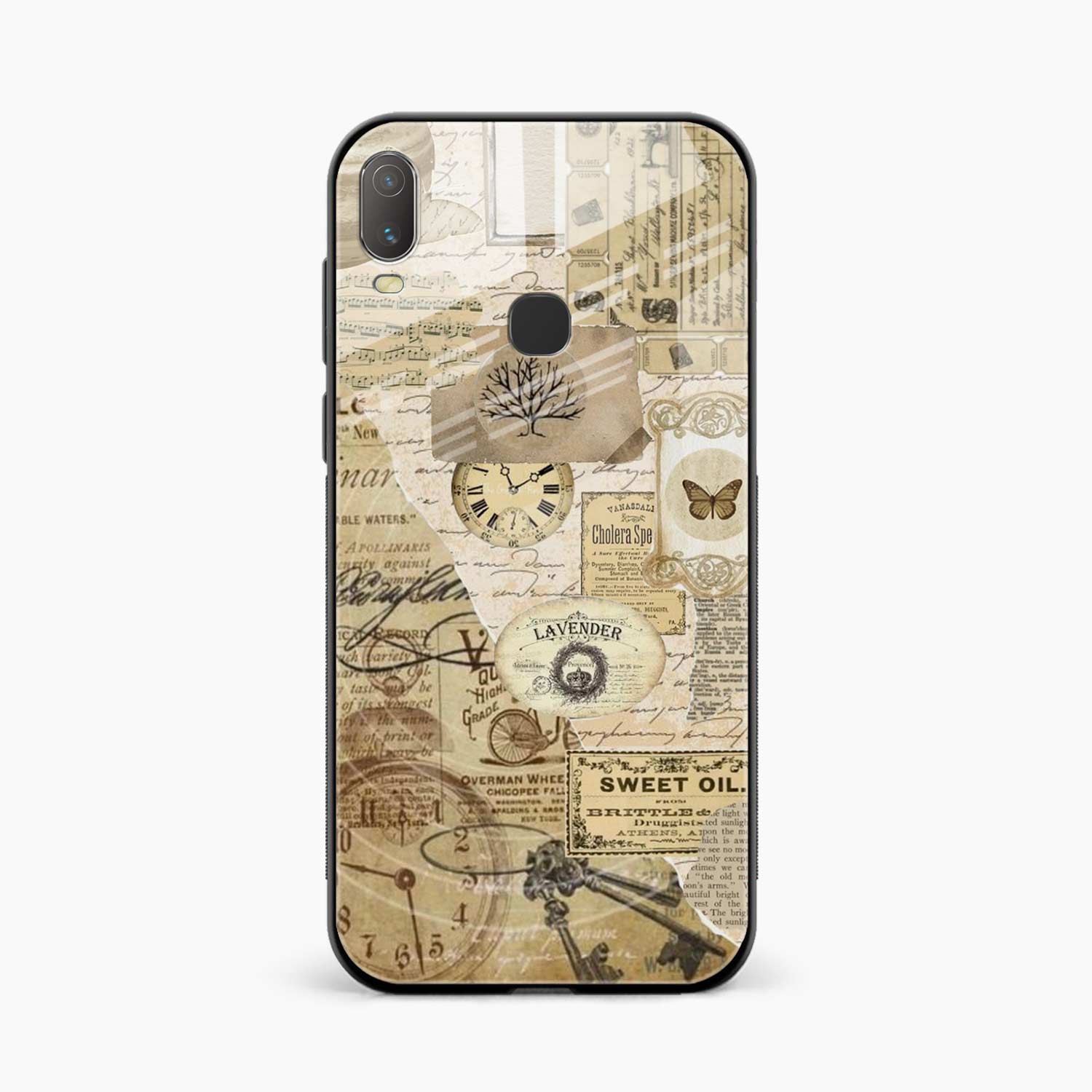 Vintage Vivo Y12i Back Cover