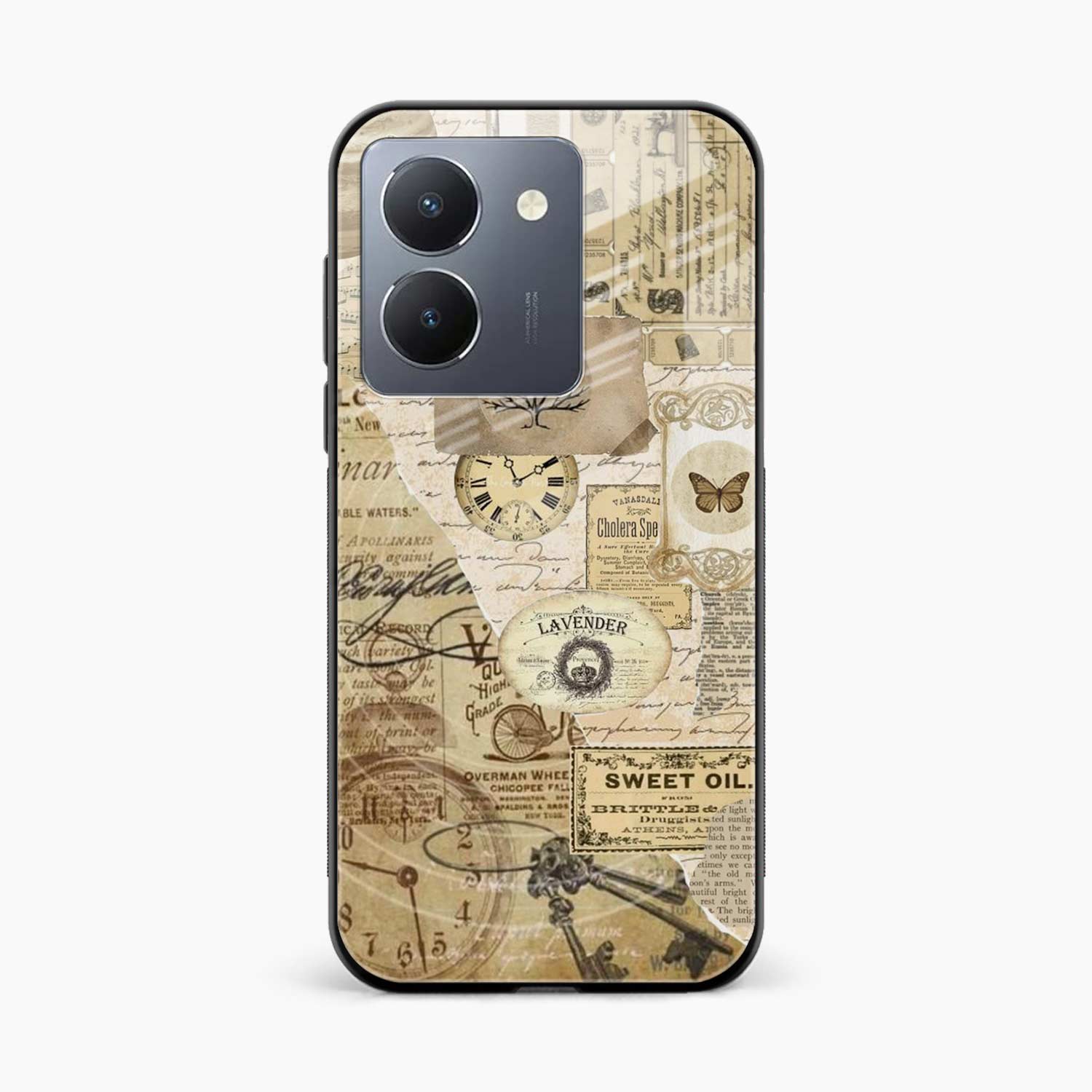 Vintage Vivo Y36 Back Cover