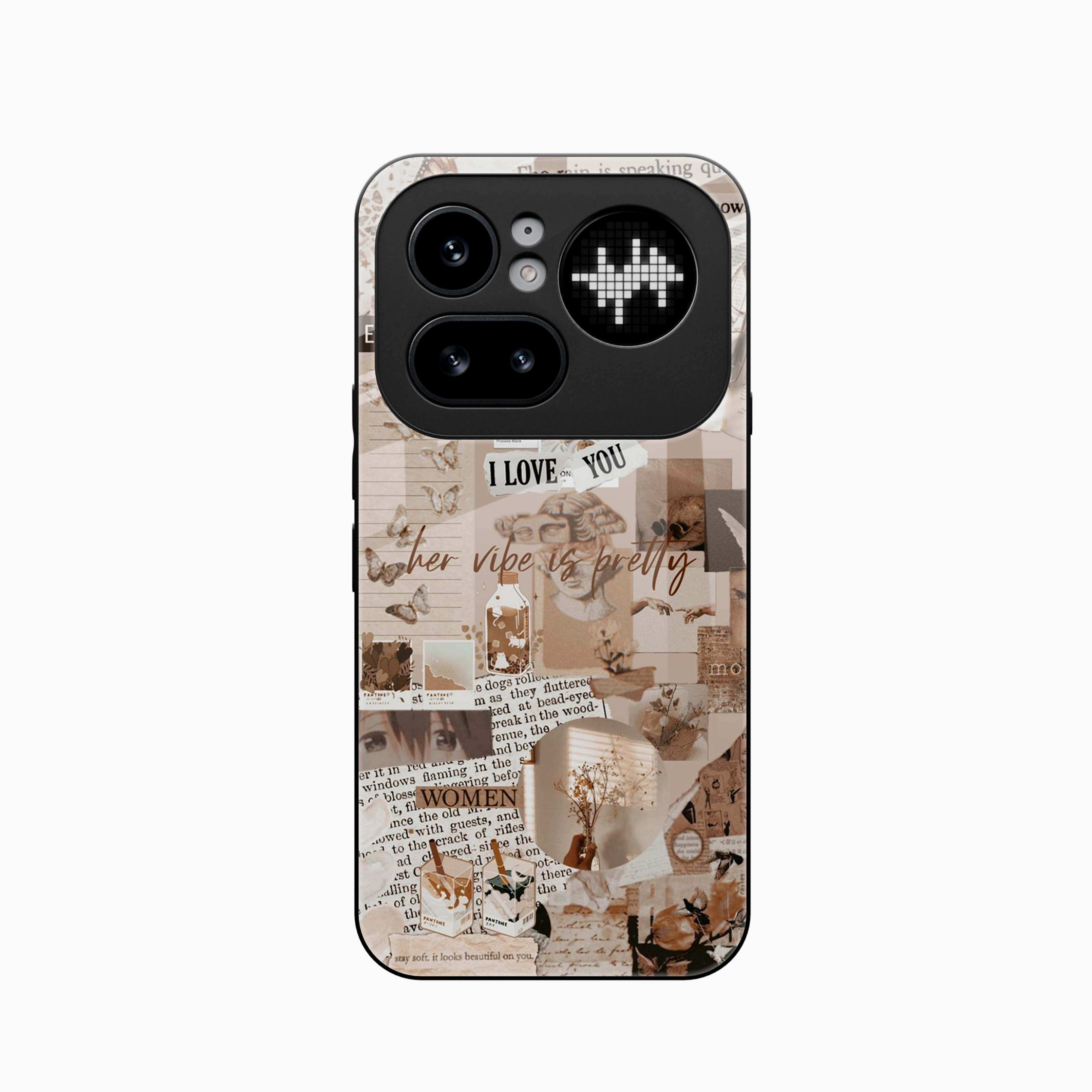 Aesthetic Vintage Nothing Phone 4a Pro Back Cover
