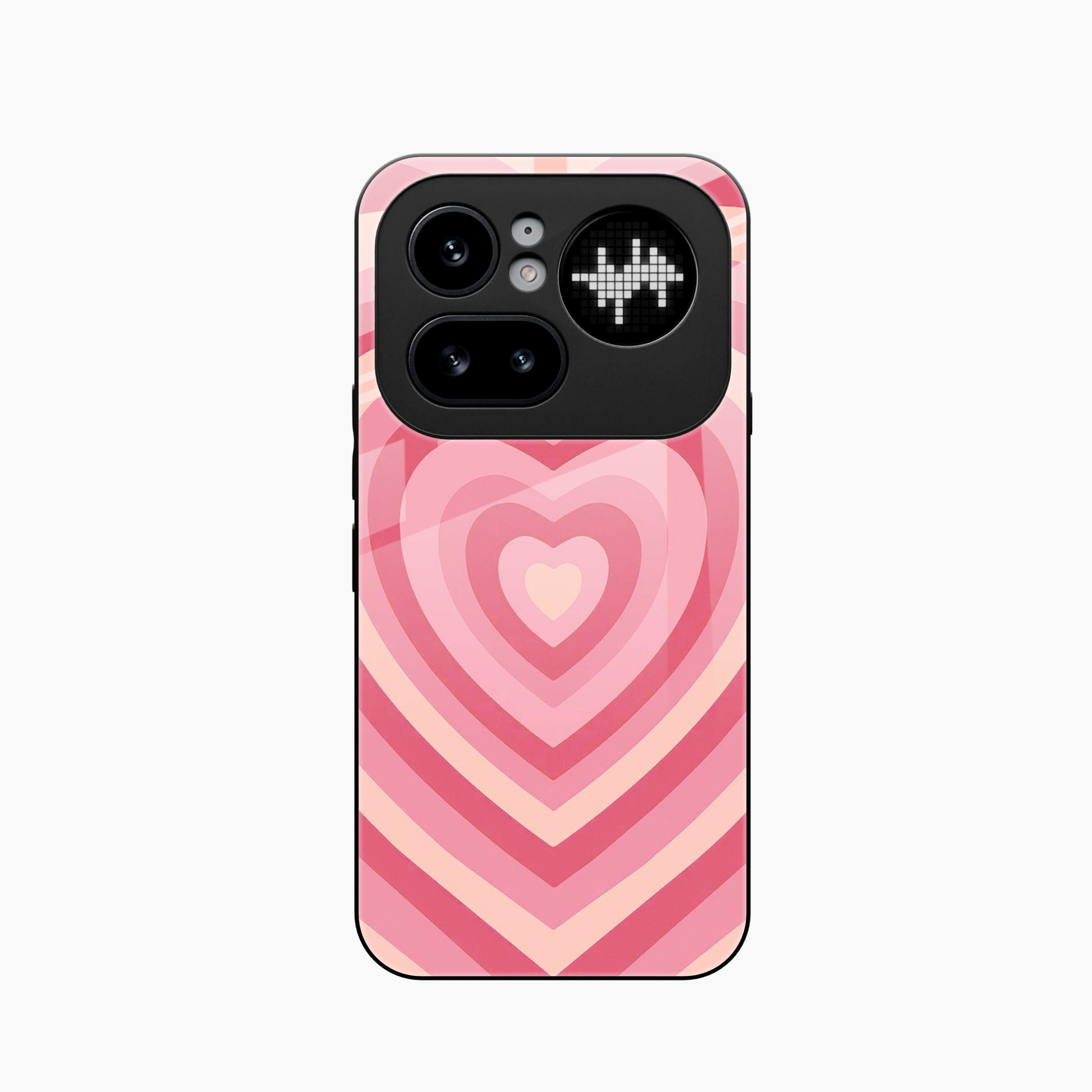 Heart Nothing Phone 4a Pro Back Cover