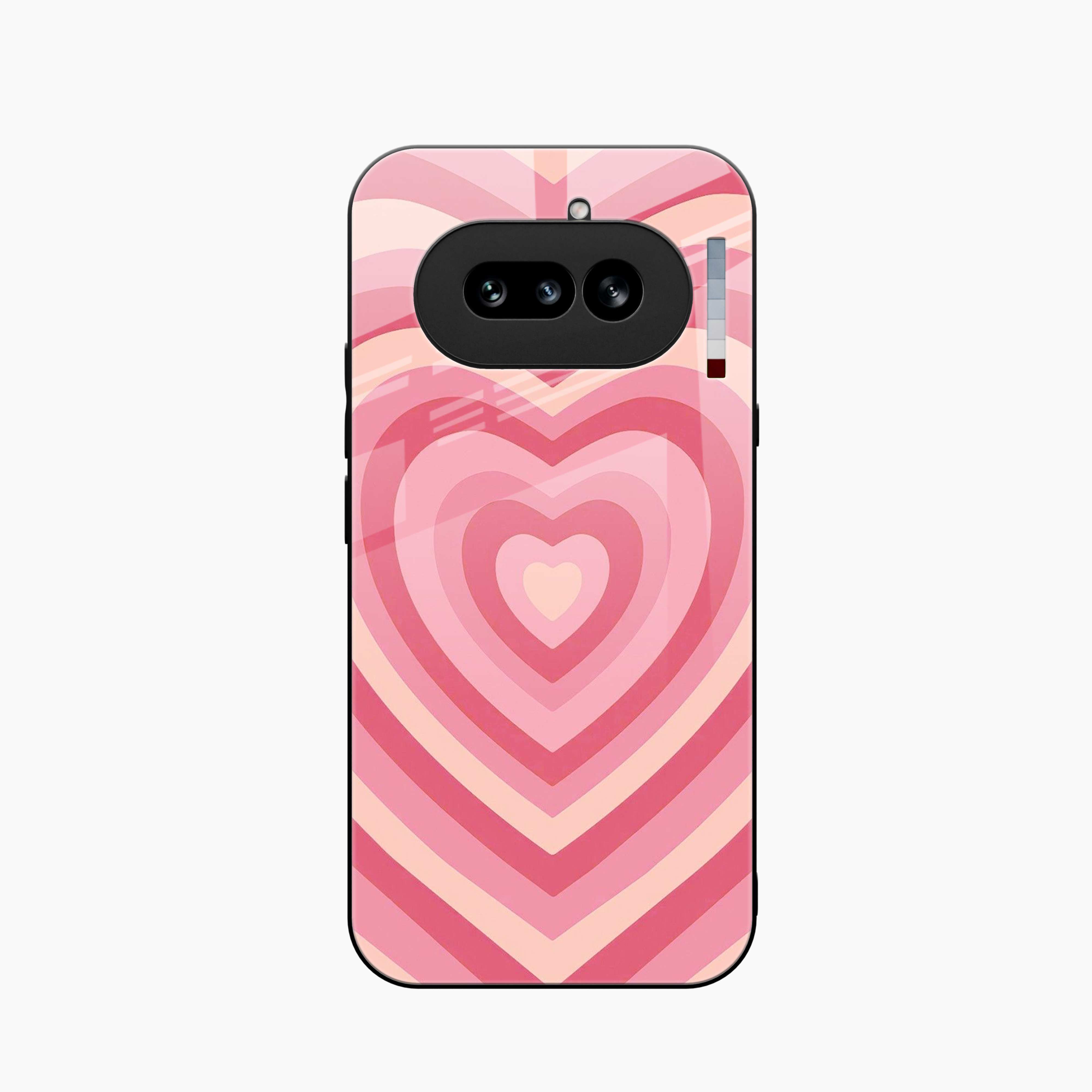 Heart Nothing Phone 4a Back Cover