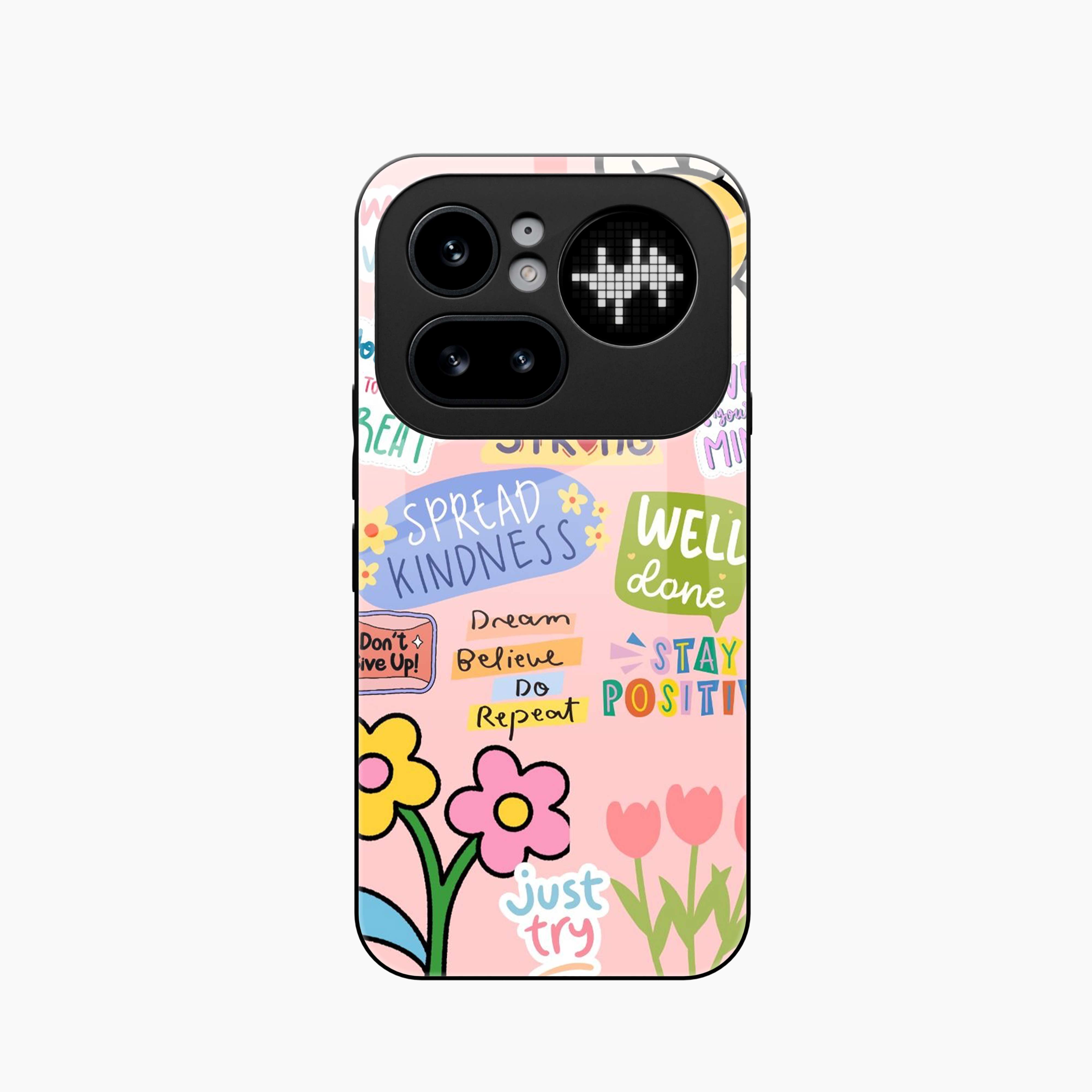 Stay Positive Nothing Phone 4a Pro Back Cover