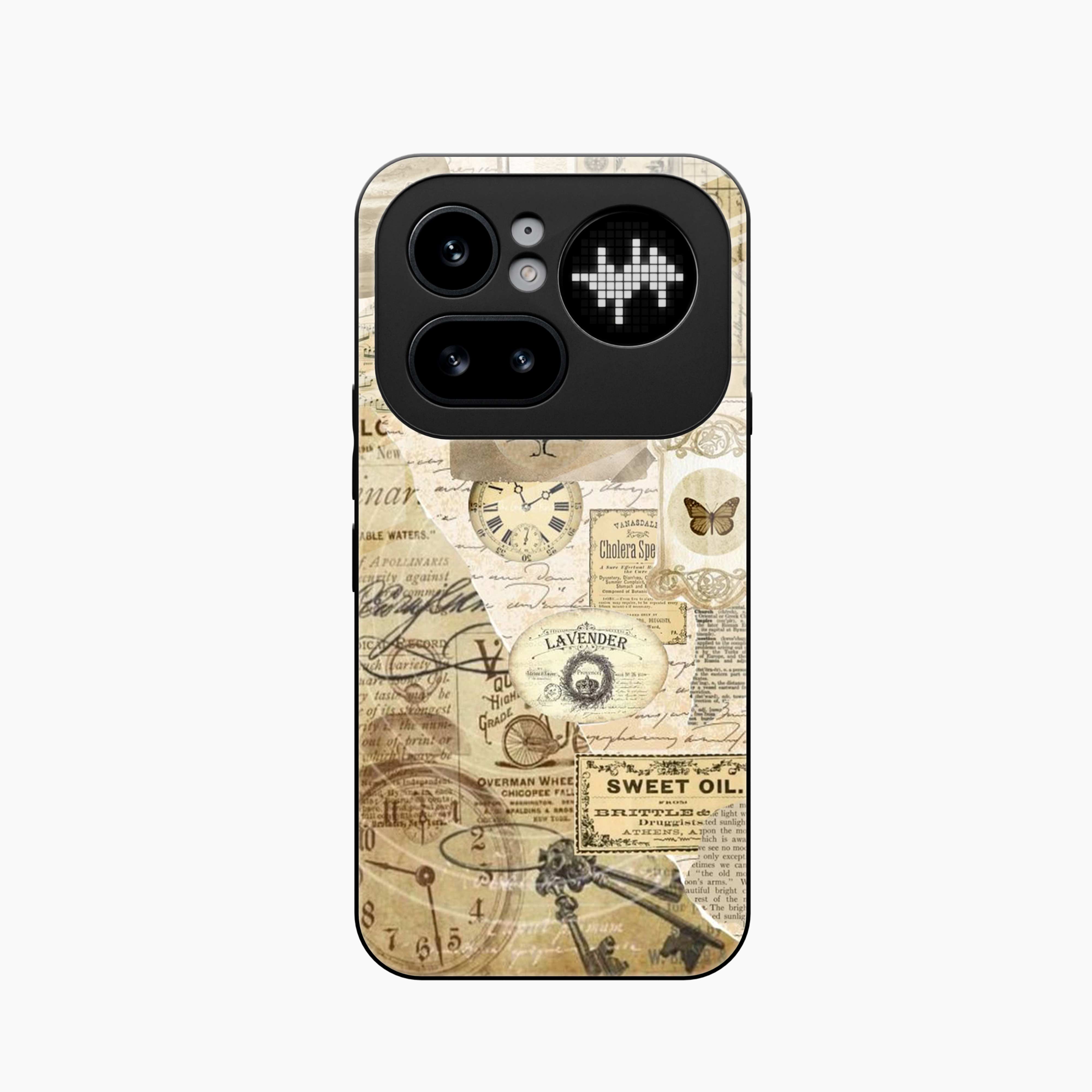 Vintage Nothing Phone 4a Pro Back Cover