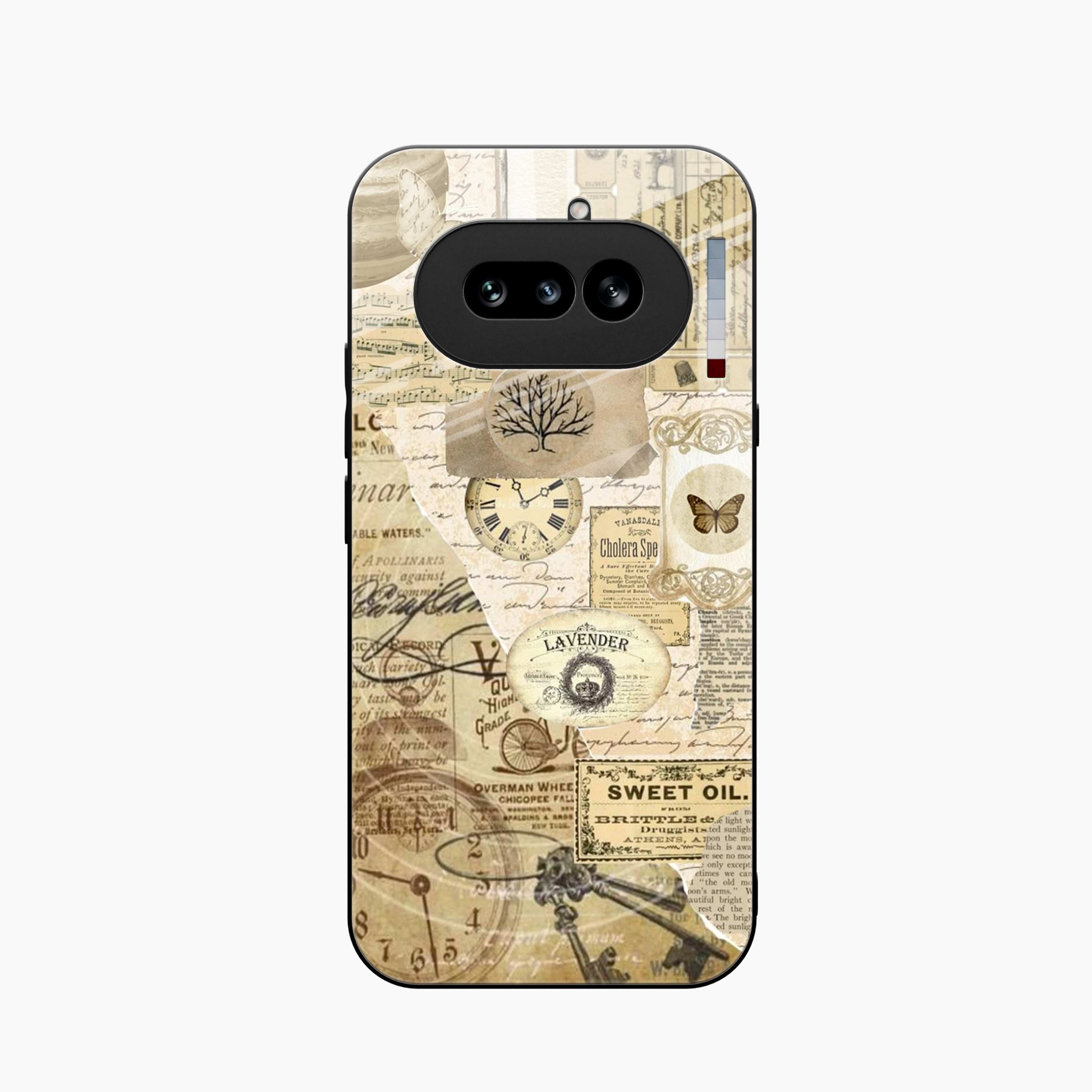 Vintage Nothing Phone 4a Back Cover
