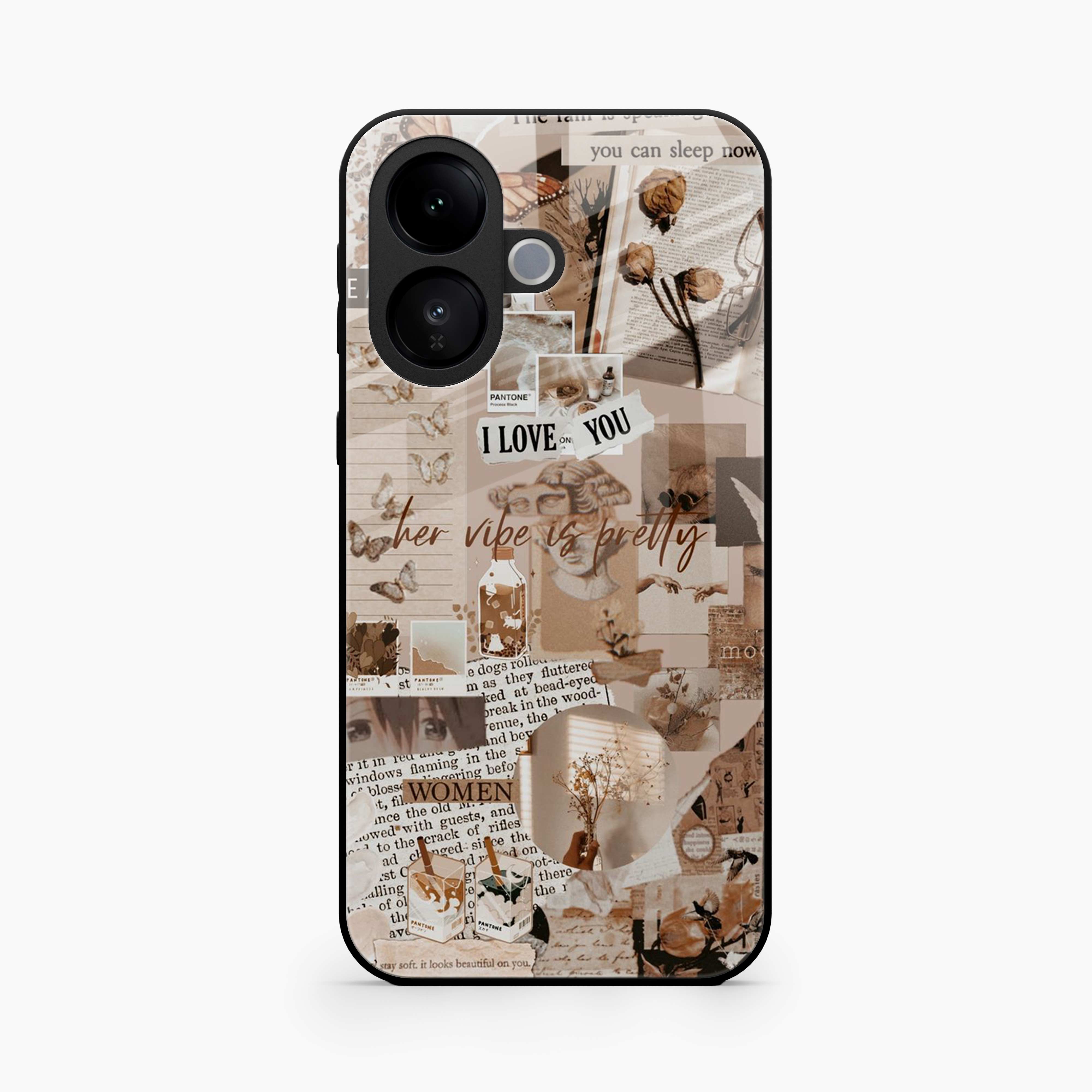Aesthetic Vintage Vivo V60 Lite 5G Back Cover