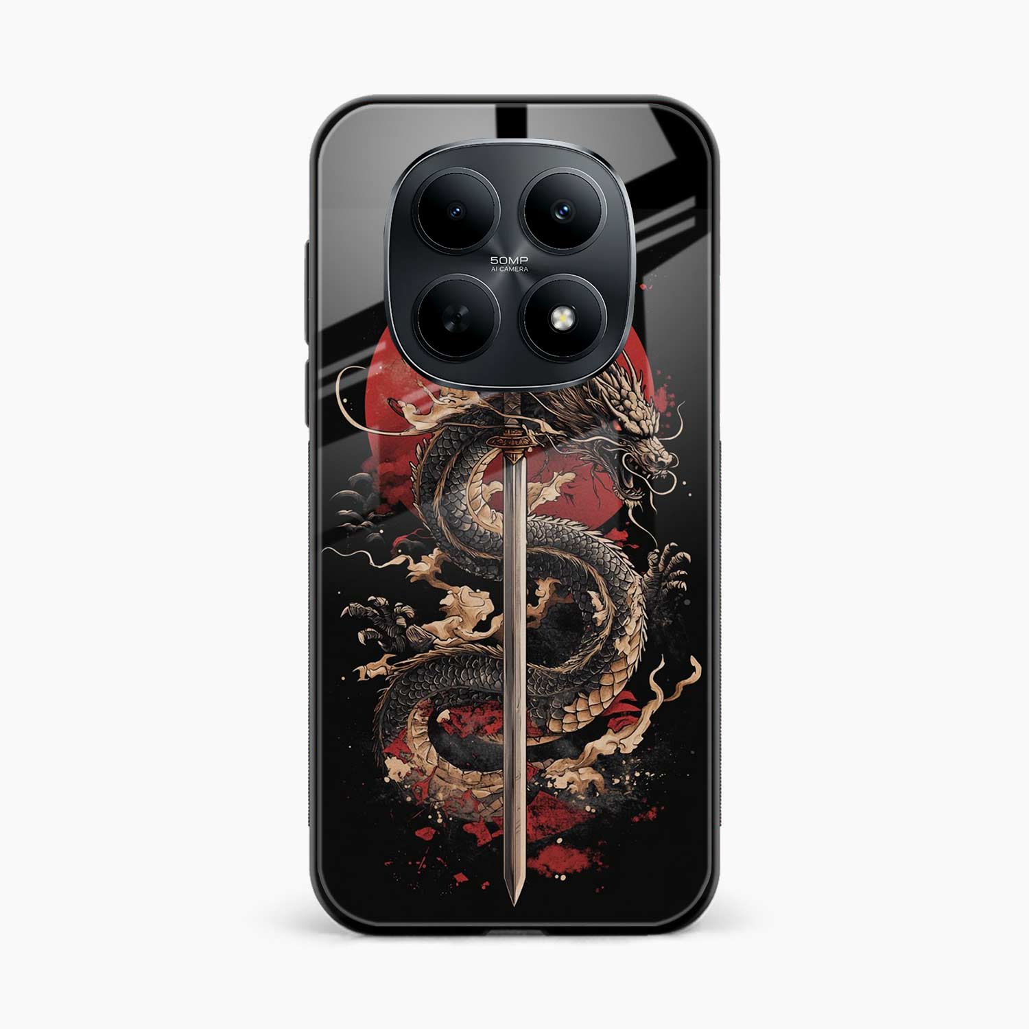 Dragon Blade Poco M8 5G Back Cover