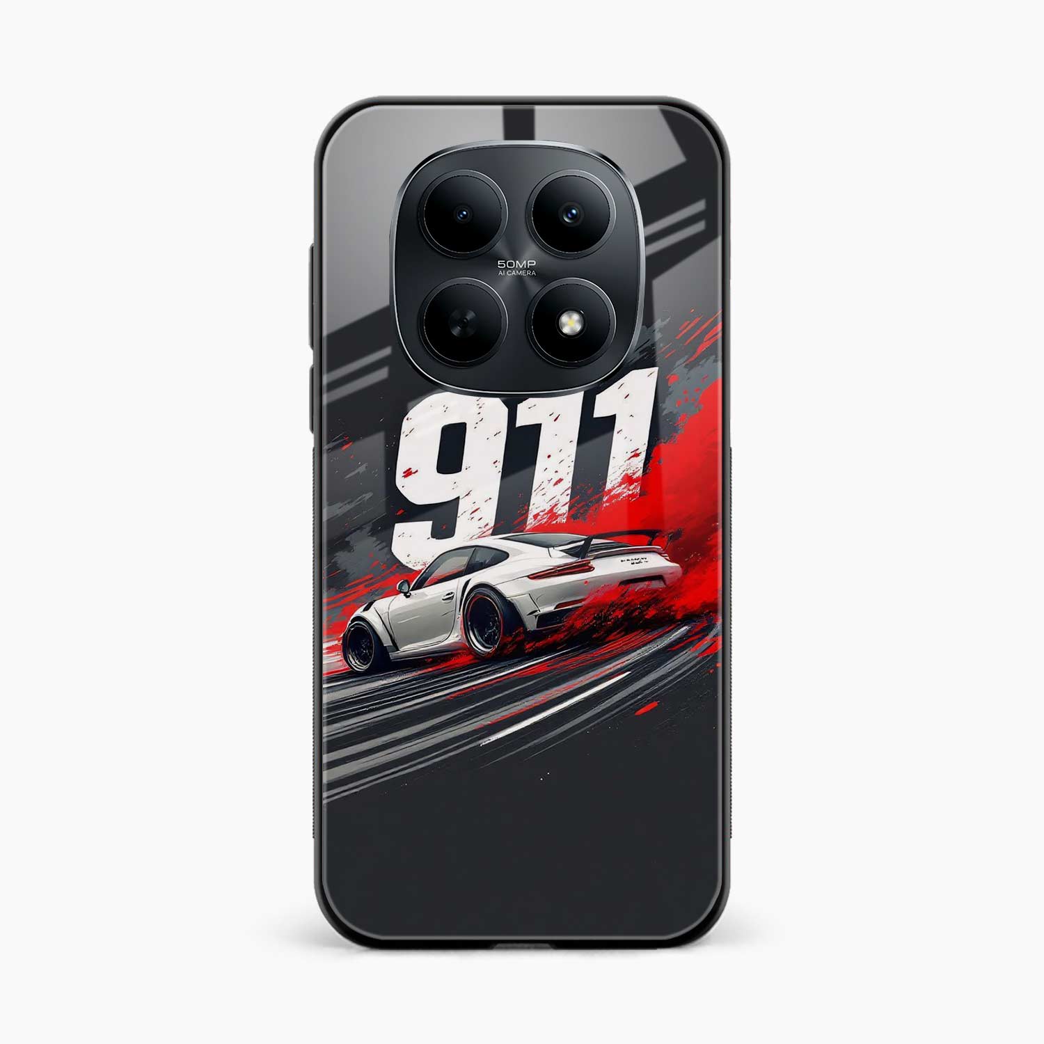 Speed Rush Poco M8 5G Back Cover