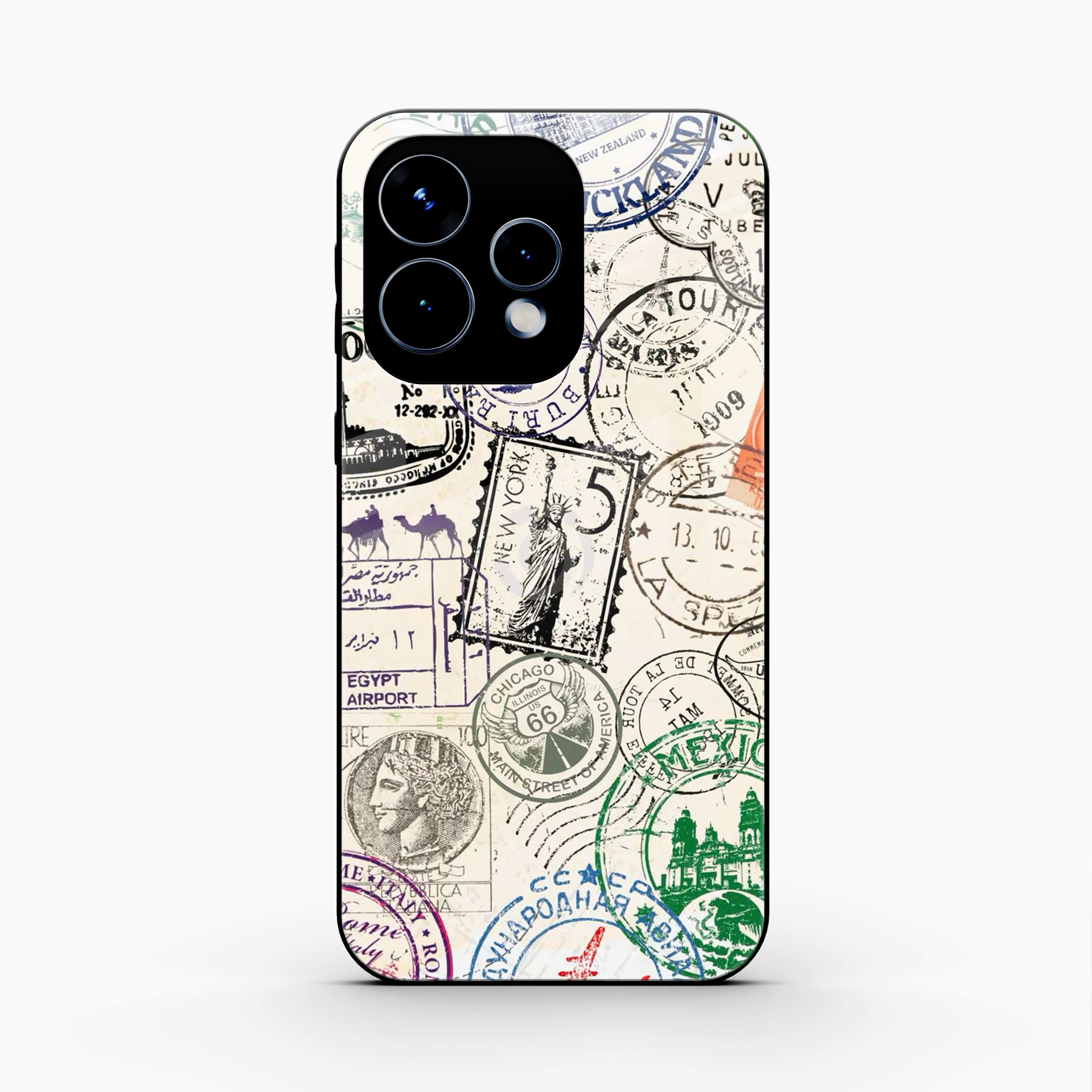 Stamps Oppo Reno 15 5G Back Cover
