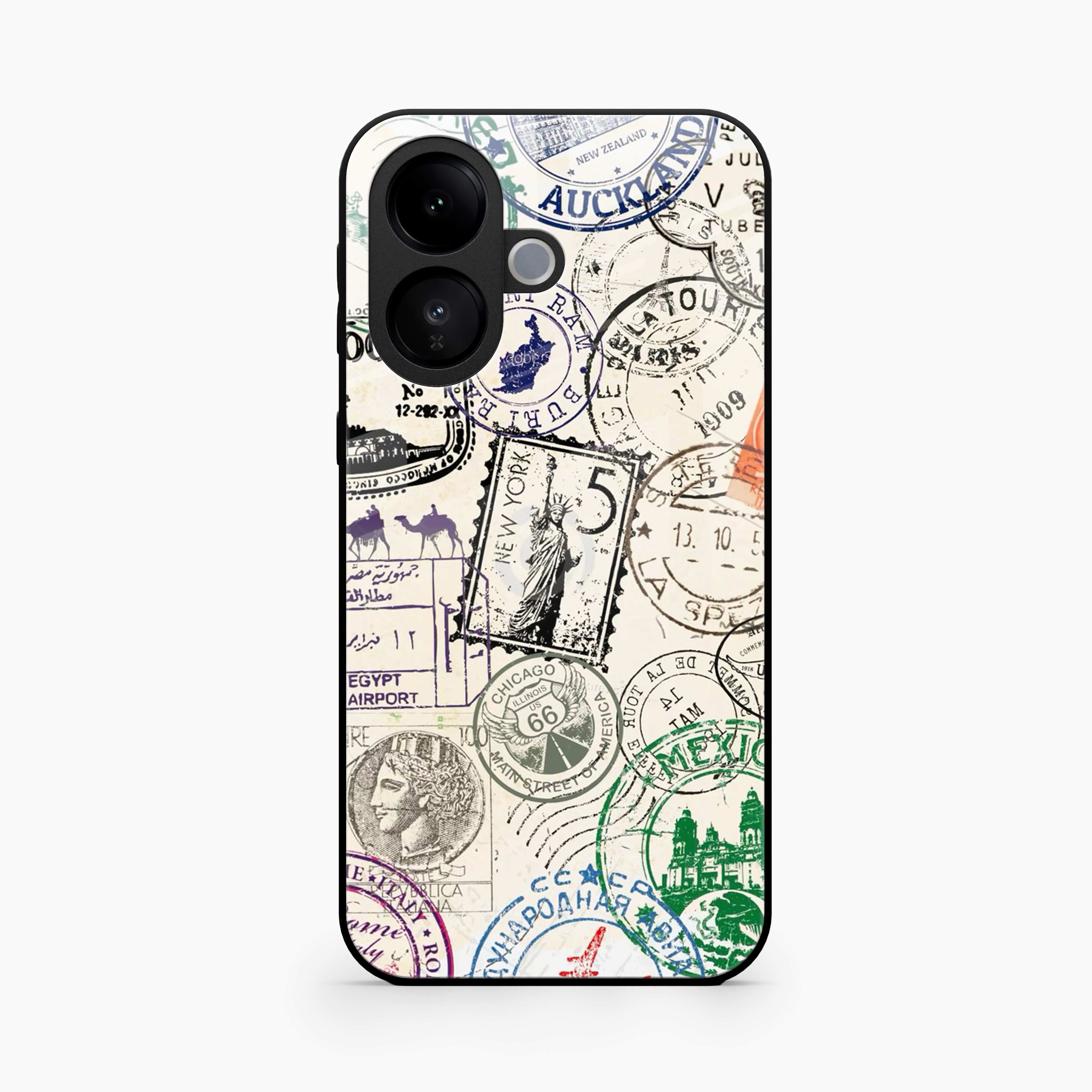 Stamps Vivo V60 Lite 5G Back Cover