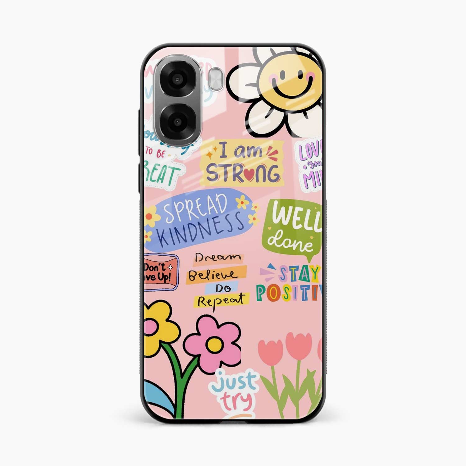 Stay Positive Oppo K14x 5G Back Cover