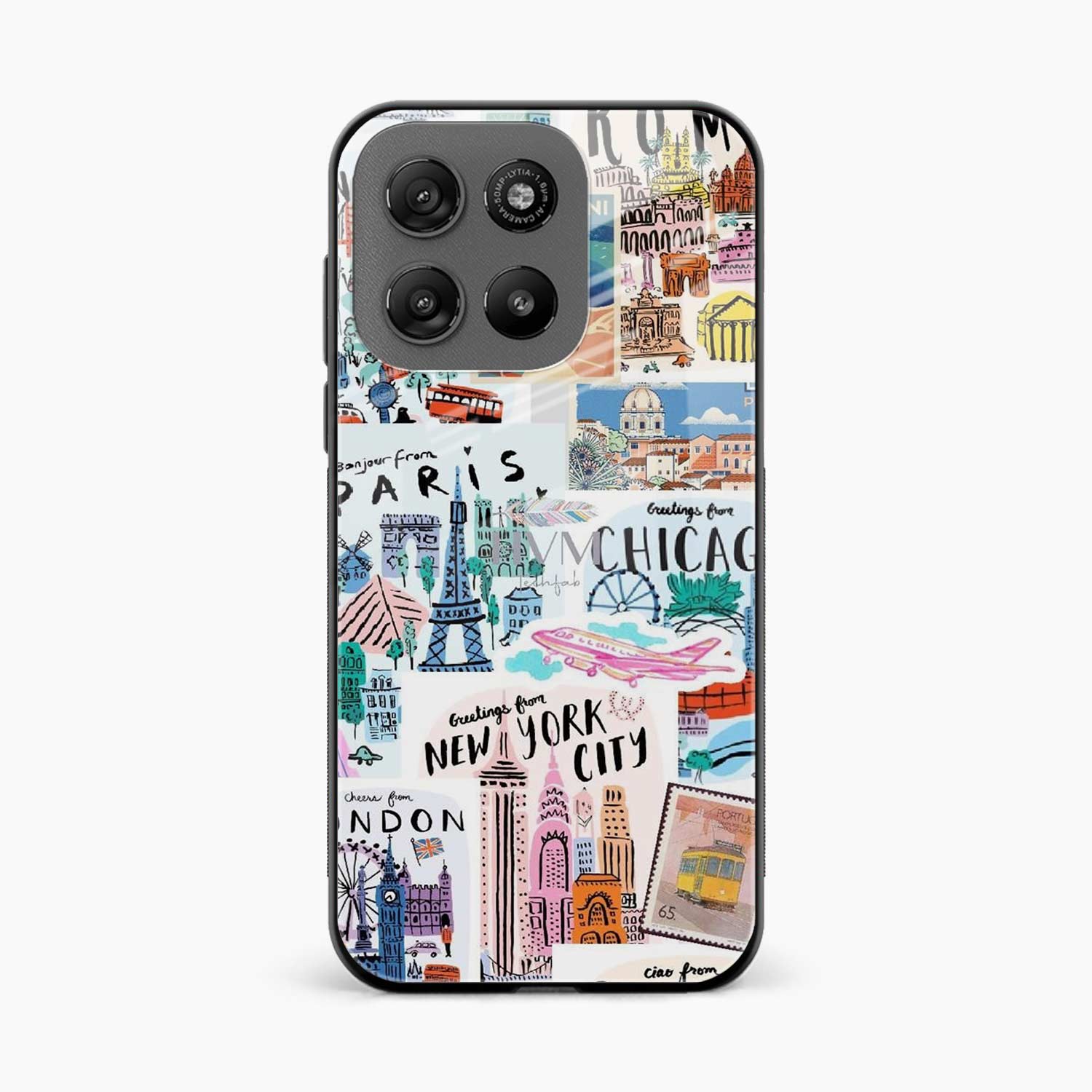 Traveler Motorola G67 Power 5G Back Cover