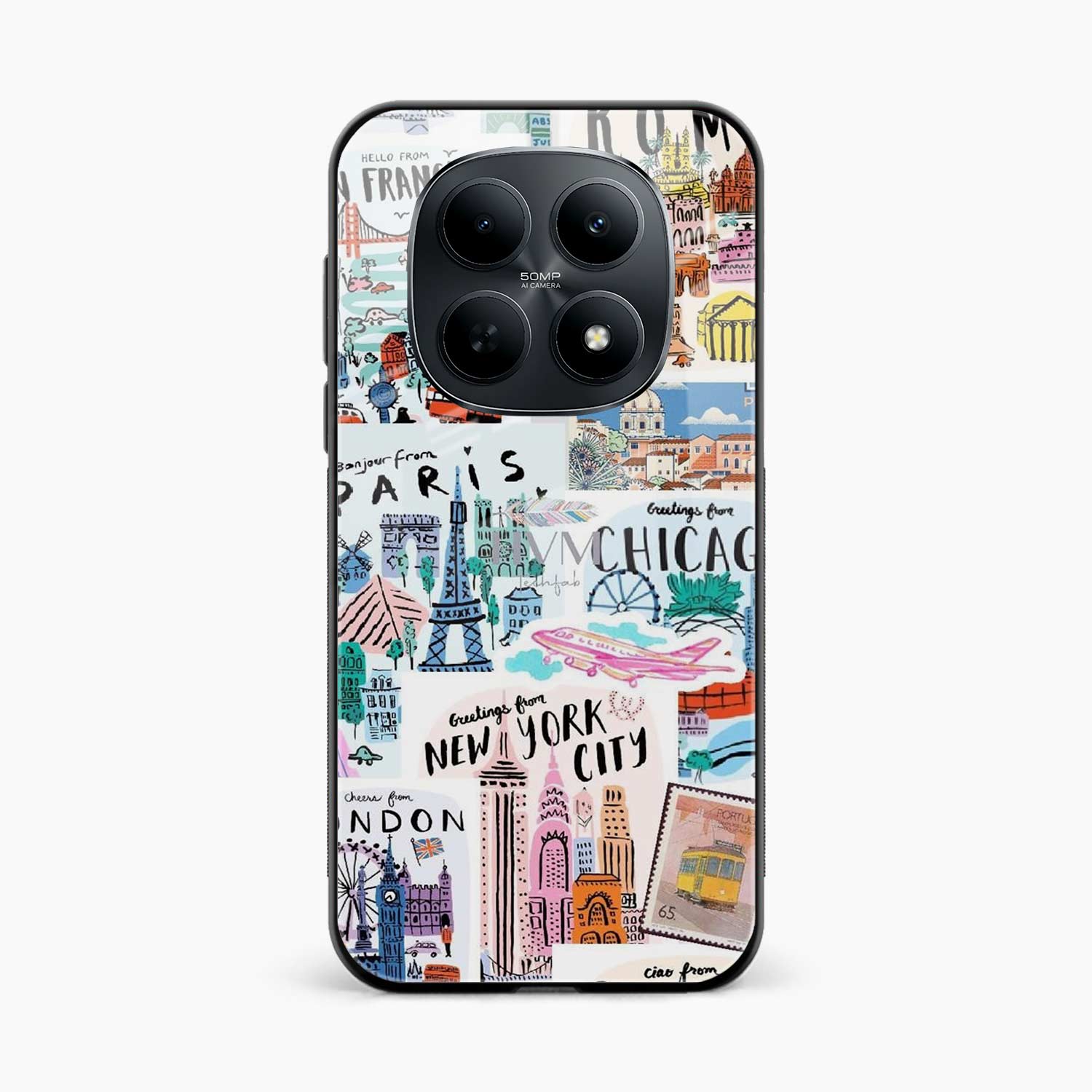 Traveler Poco M8 5G Back Cover