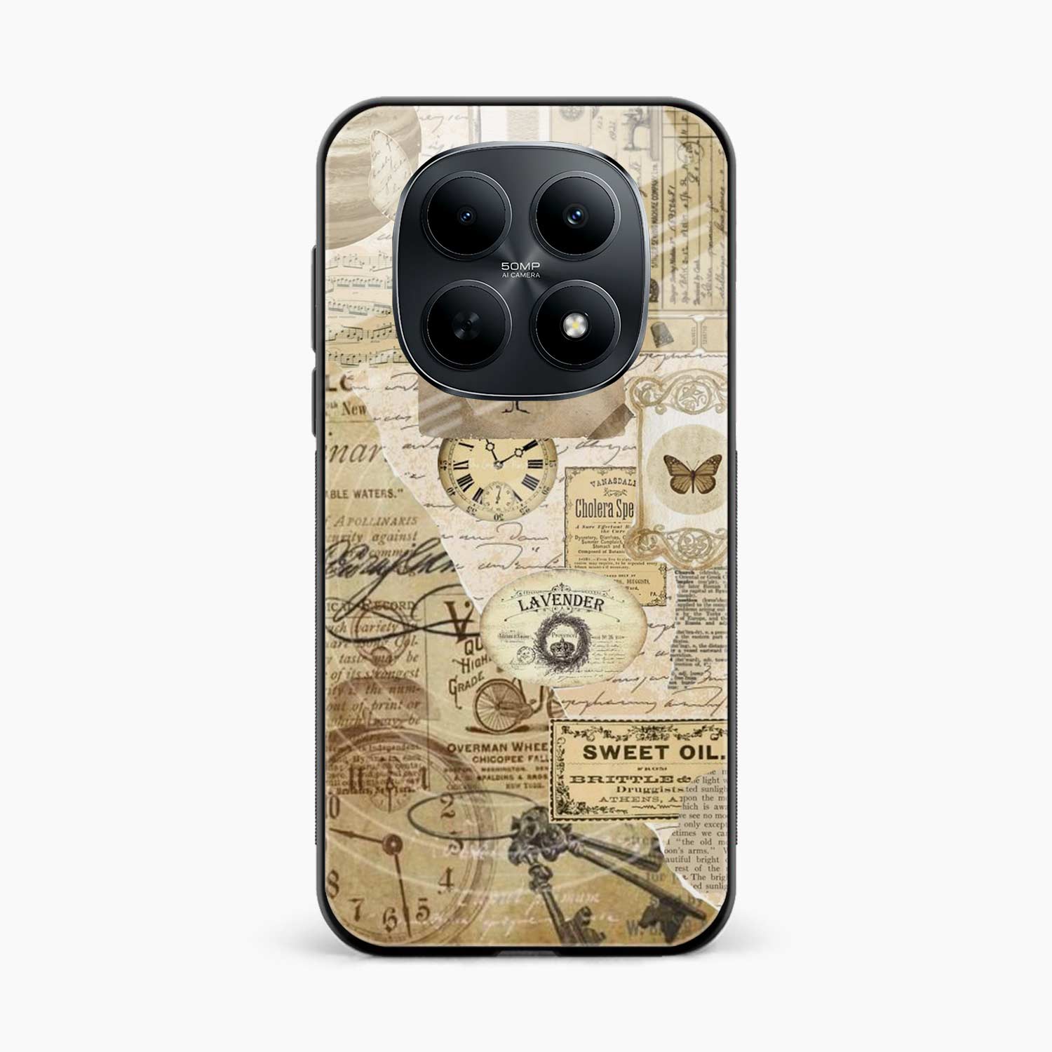 Vintage Poco M8 5G Back Cover