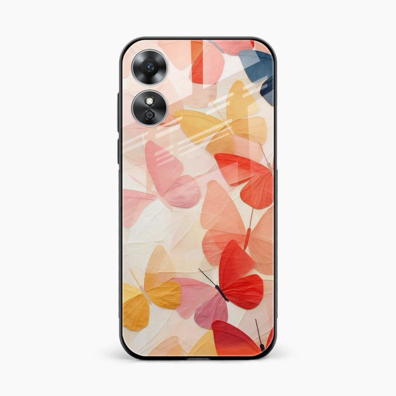 Butterfly Oppo A17 Back Cover