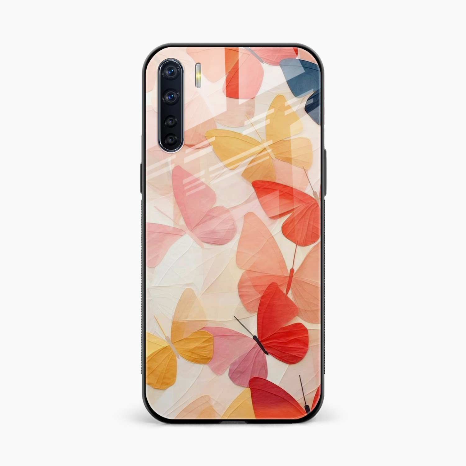 Butterfly Oppo A91 Back Cover