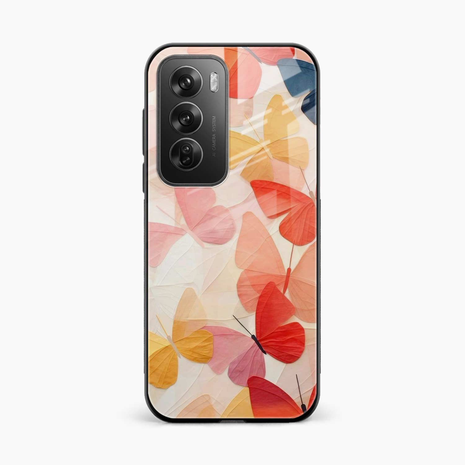 Butterfly Oppo Reno 12 5G Back Cover