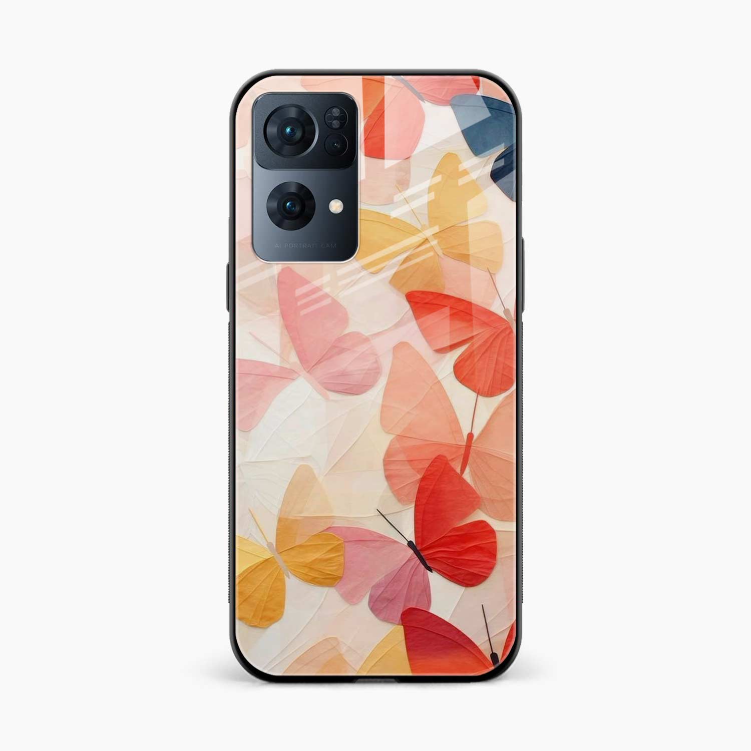 Butterfly Oppo Reno 7 Pro Back Cover