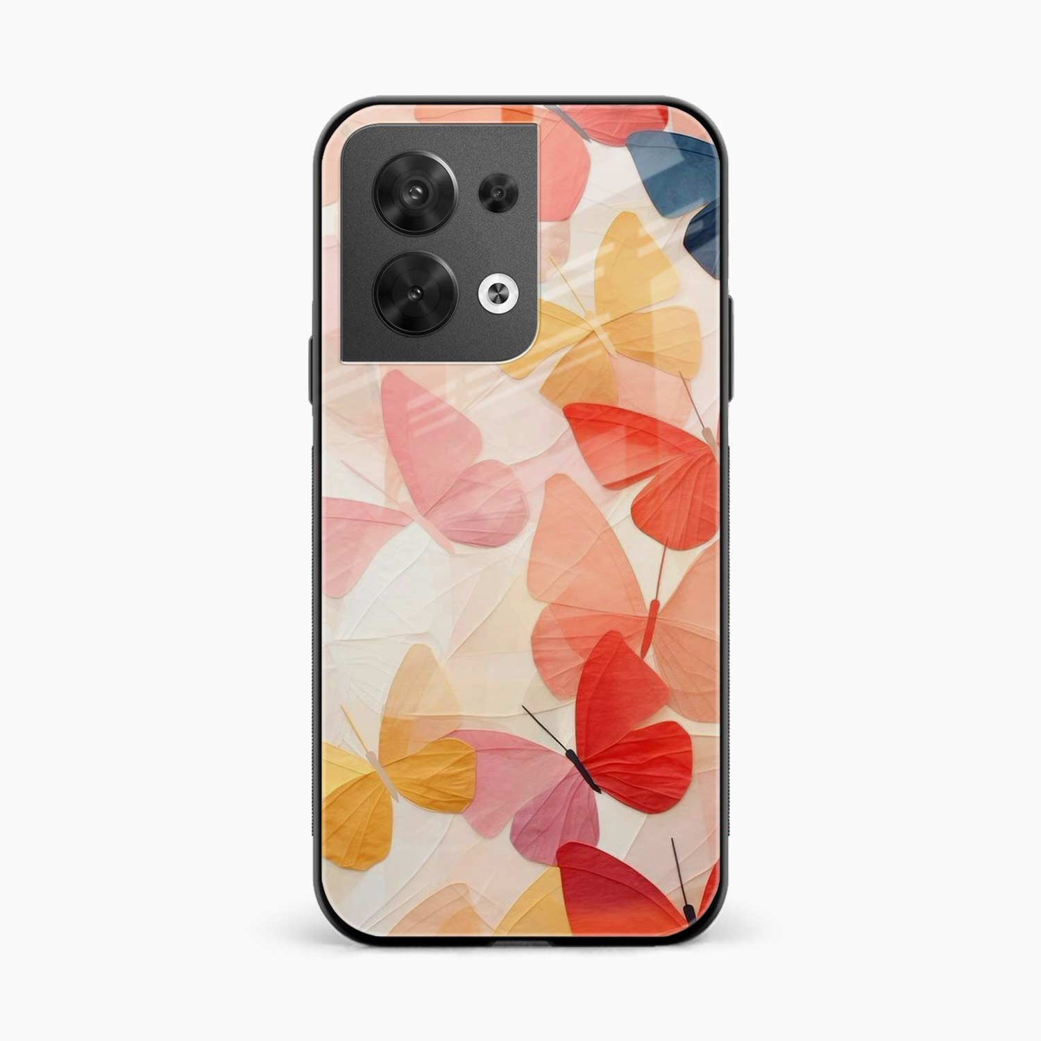 Butterfly Oppo Reno 8 Back Cover