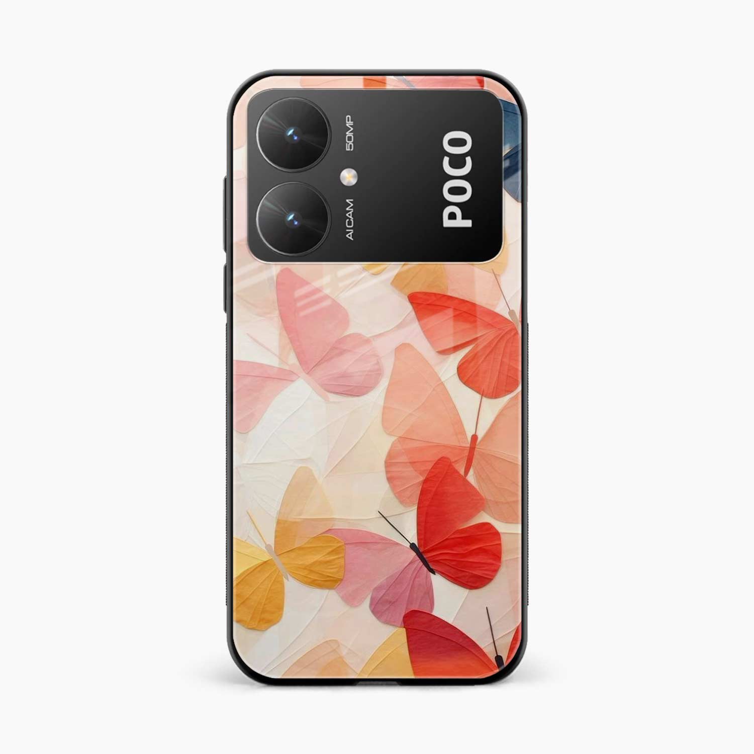 Butterfly Poco M6 5G Back Cover