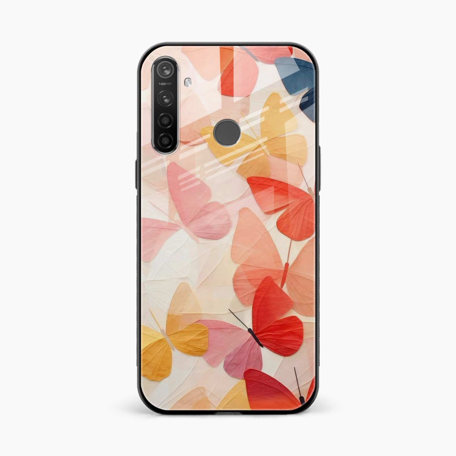 Butterfly Realme 5i Back Cover