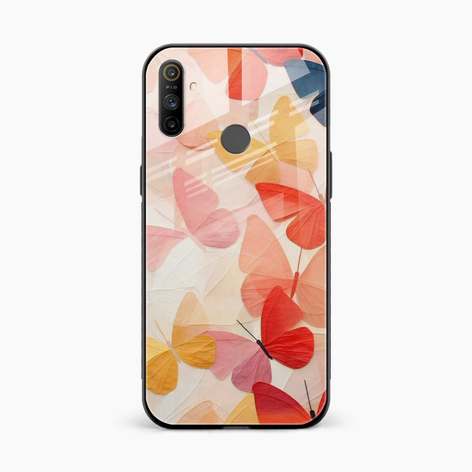 Butterfly Realme Narzo 20a Back Cover