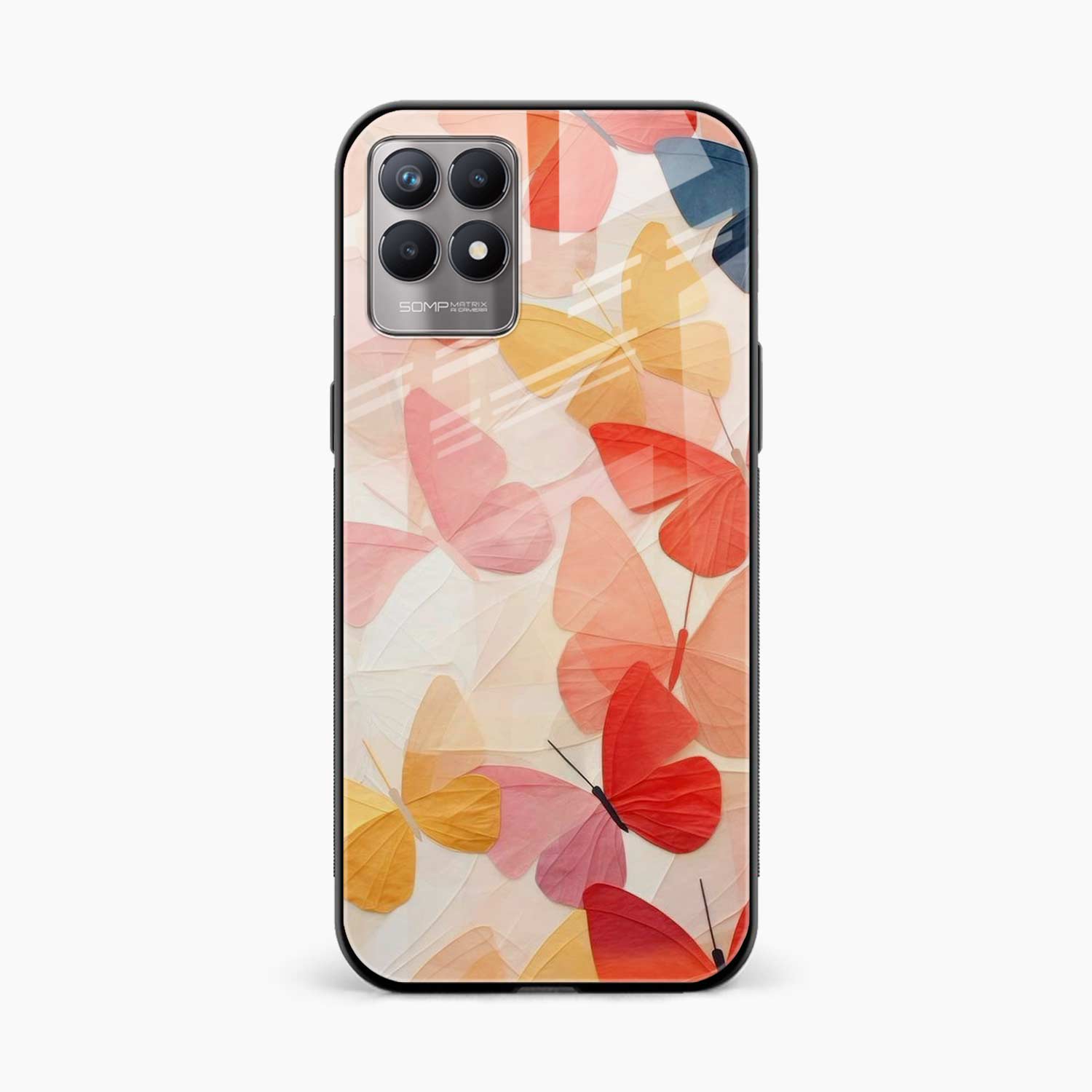 Butterfly Realme Narzo 50 Back Cover