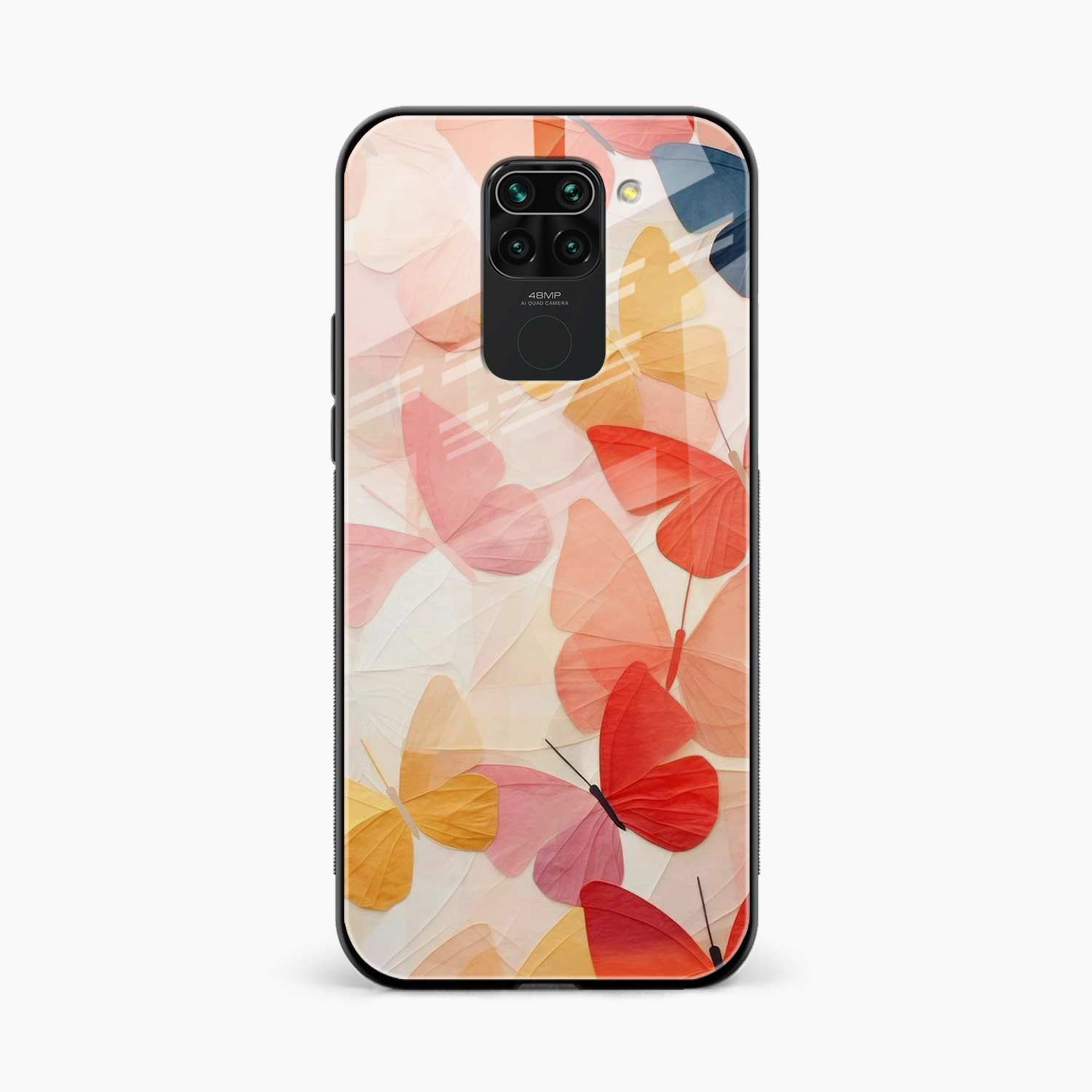 Butterfly Redmi Note 9 Back Cover