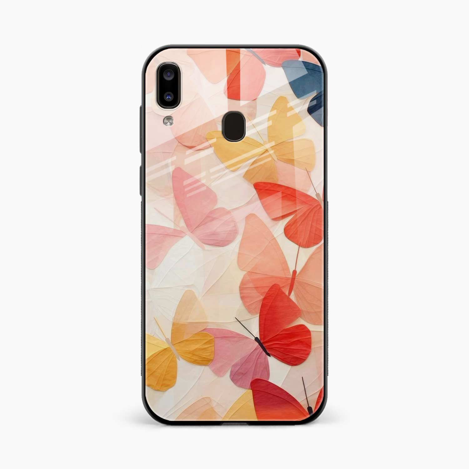 Butterfly Samsung A20 Back Cover