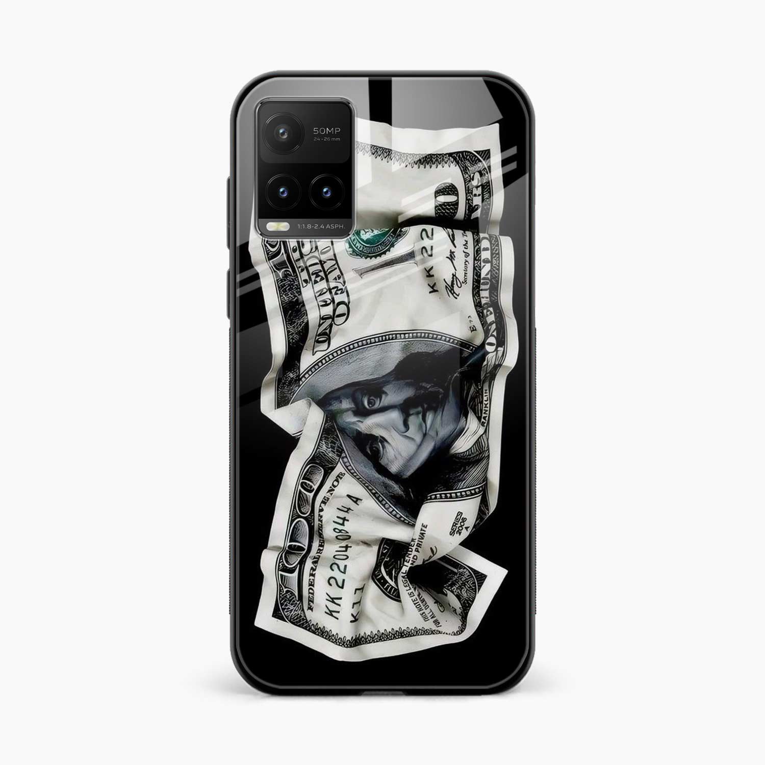 Dirty Money Vivo Y21 Back Cover