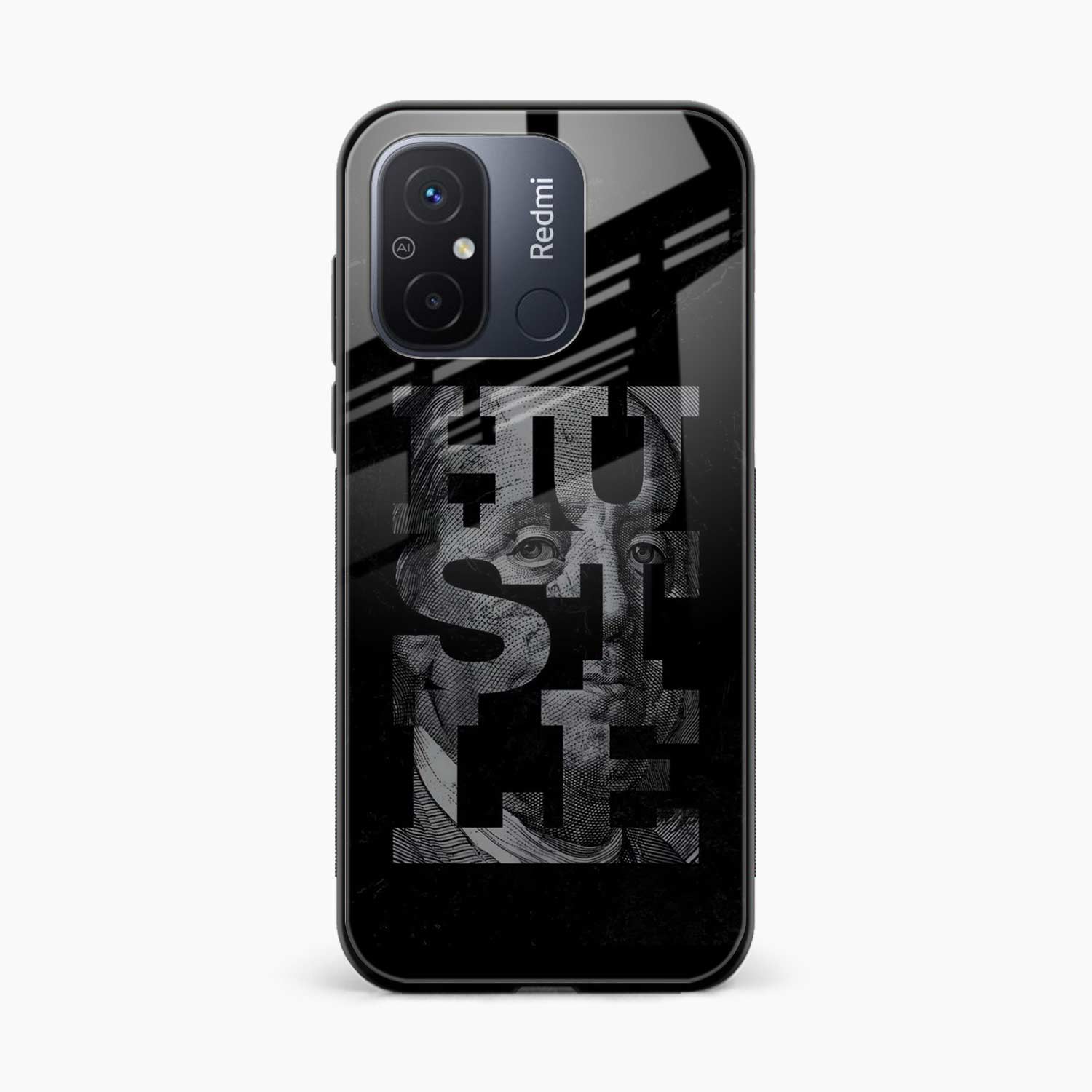 Hustle Redmi 12c Back Cover
