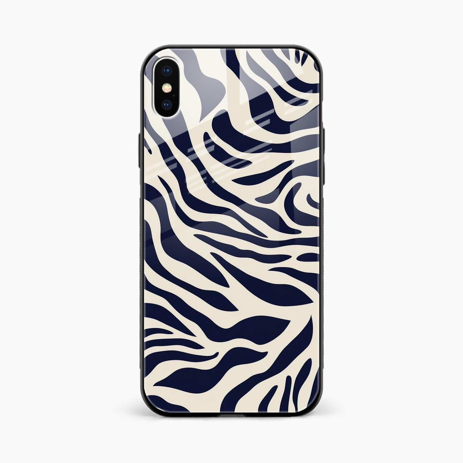 Zebra iPhone XS Back Cover