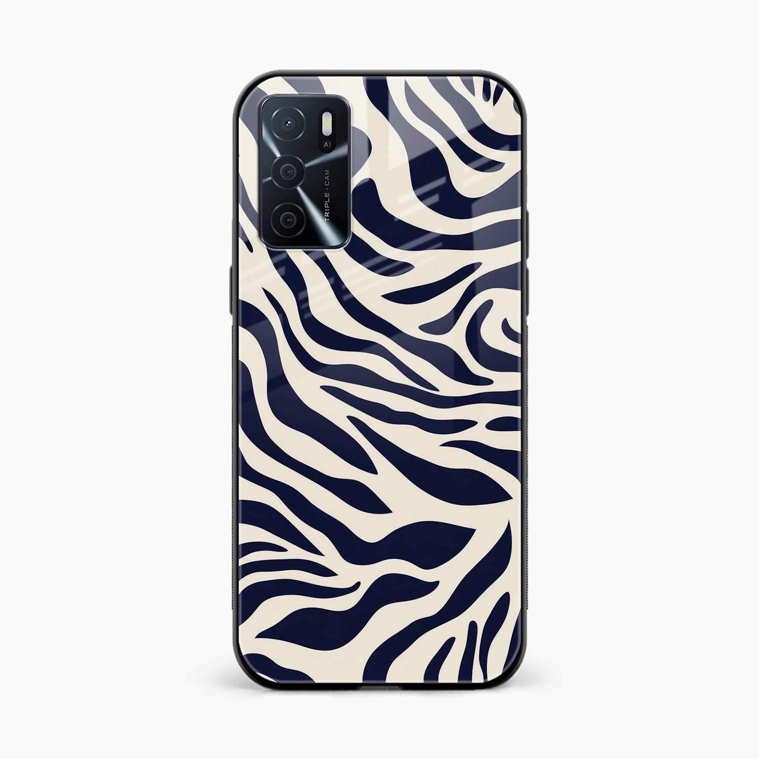 Zebra Oppo A16 Back Cover