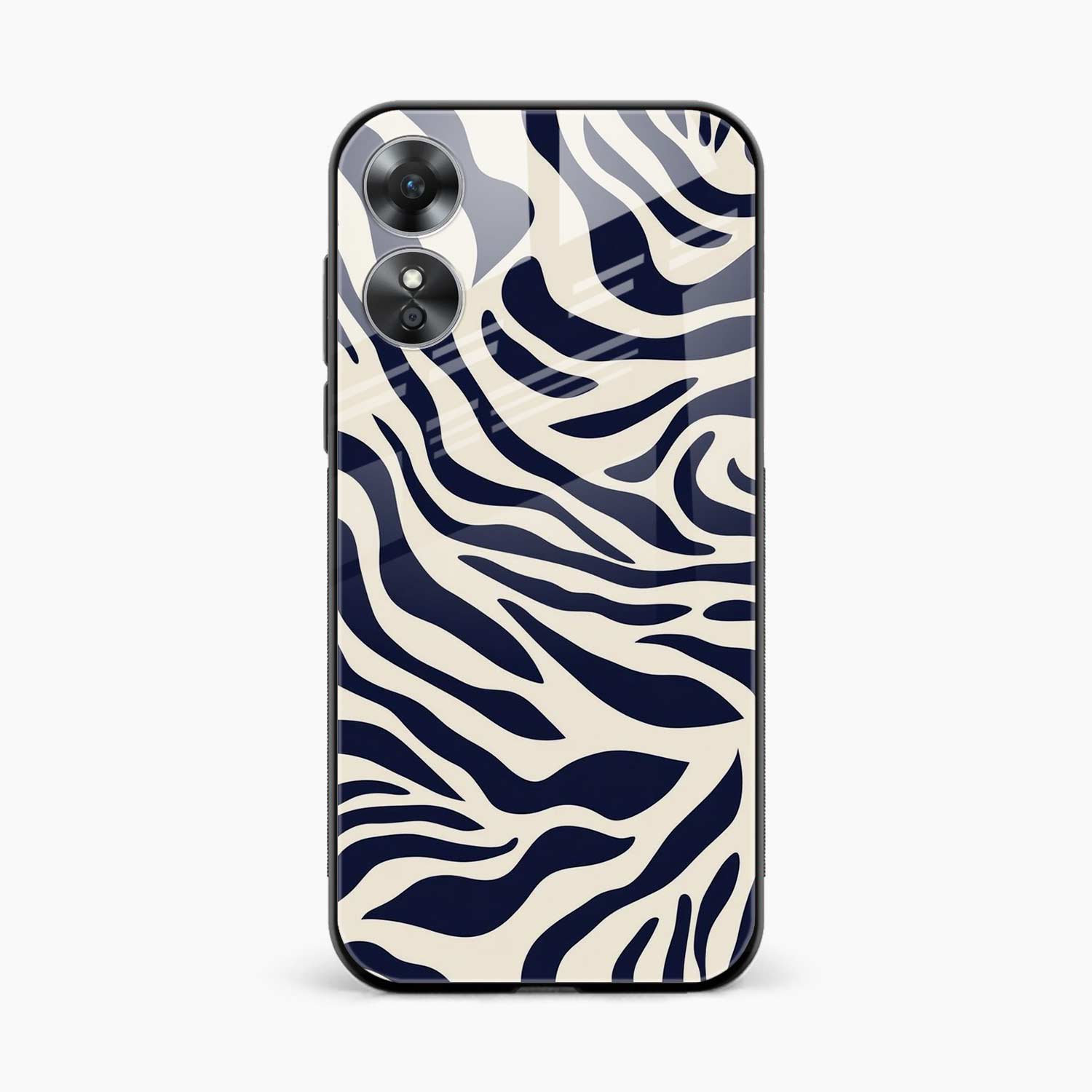 Zebra Oppo A17 Back Cover