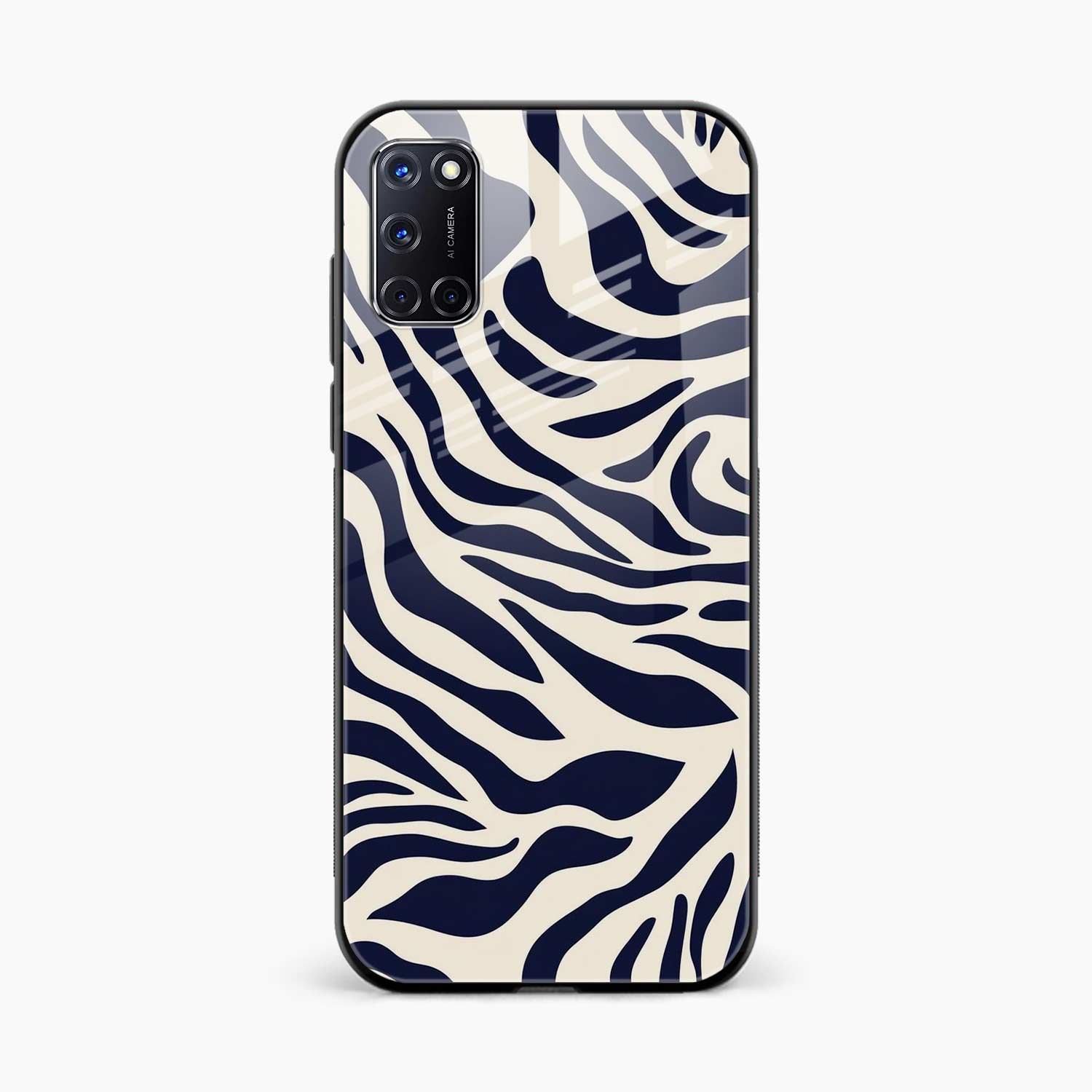 Zebra Oppo A92 Back Cover