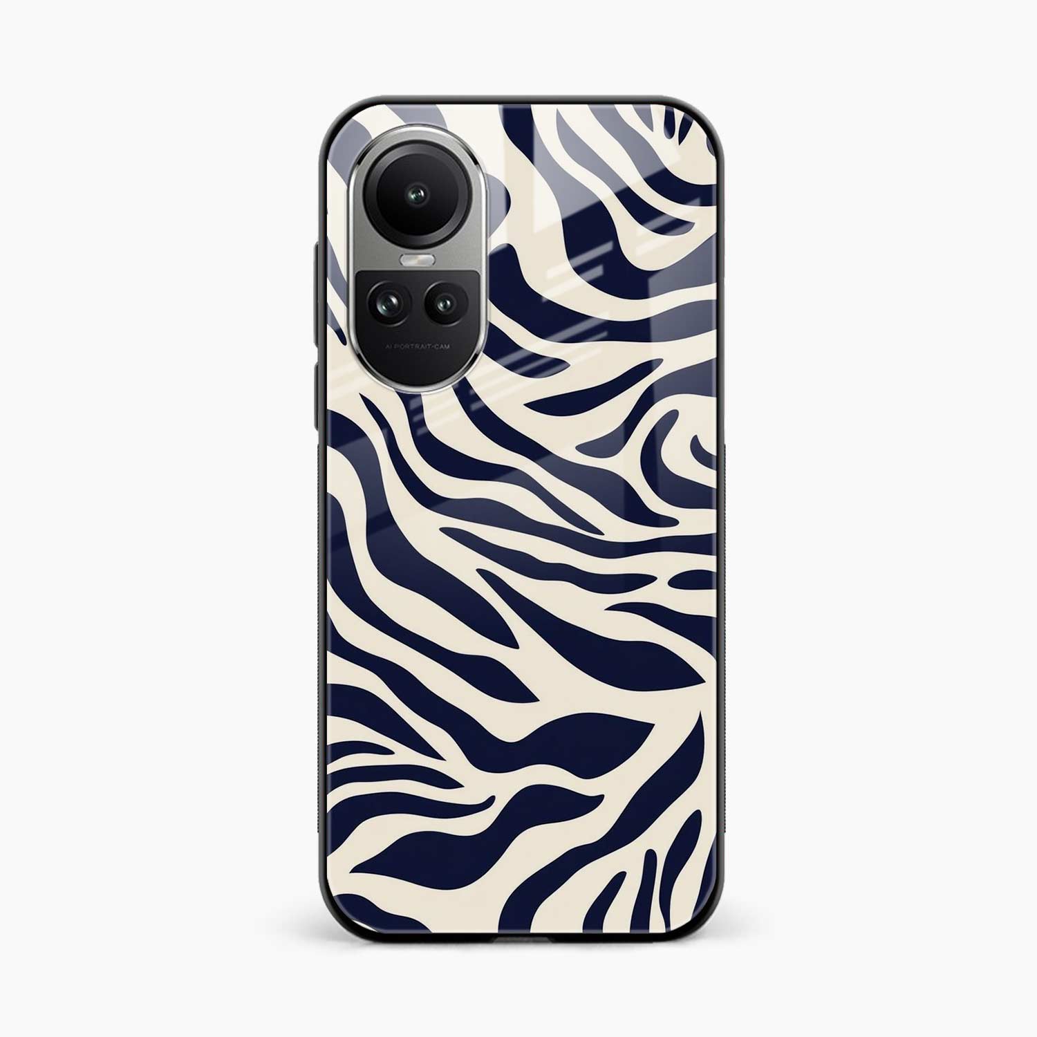 Zebra Oppo Reno 10 Back Cover