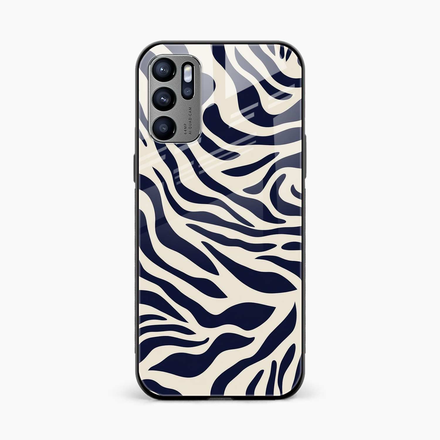 Zebra Oppo Reno 6 Pro Back Cover