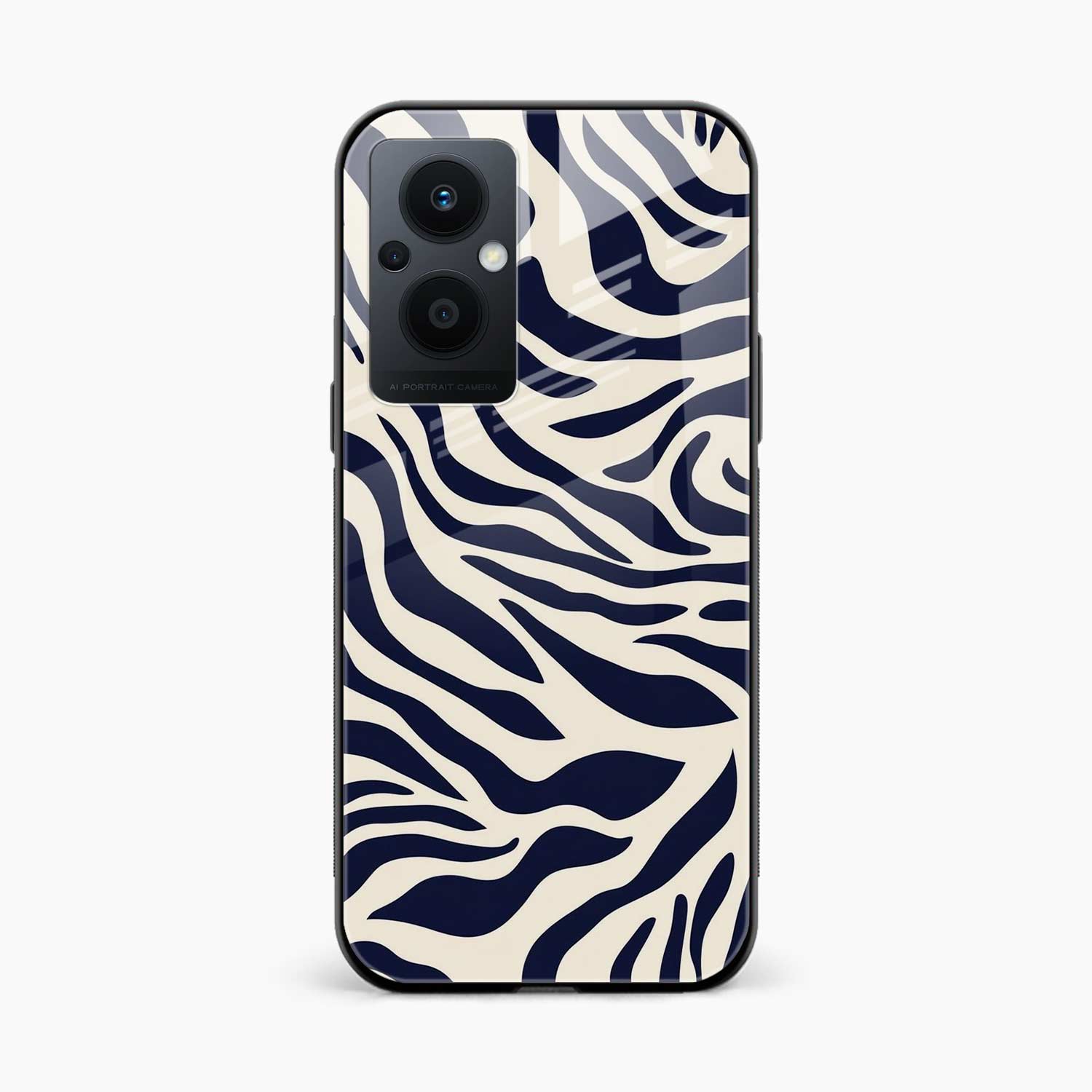 Zebra Oppo Reno 8 Lite Back Cover