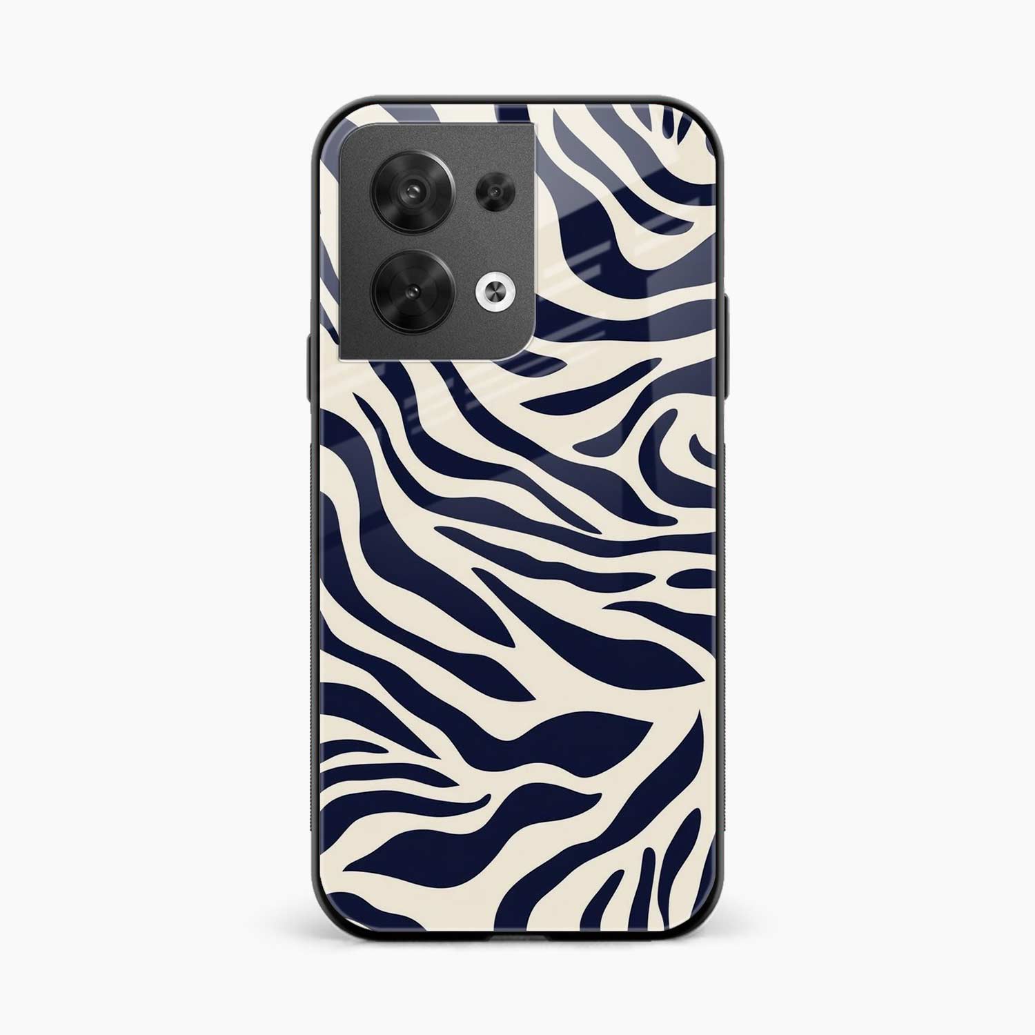 Zebra Oppo Reno 8 Back Cover