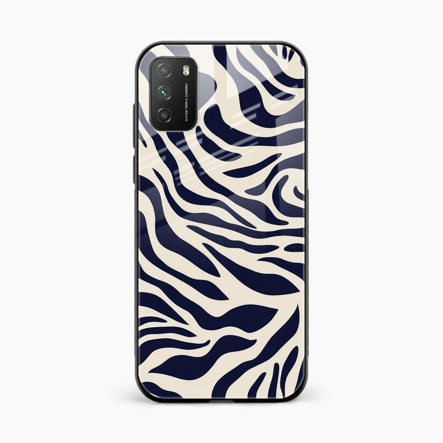 Zebra Poco M3 Back Cover