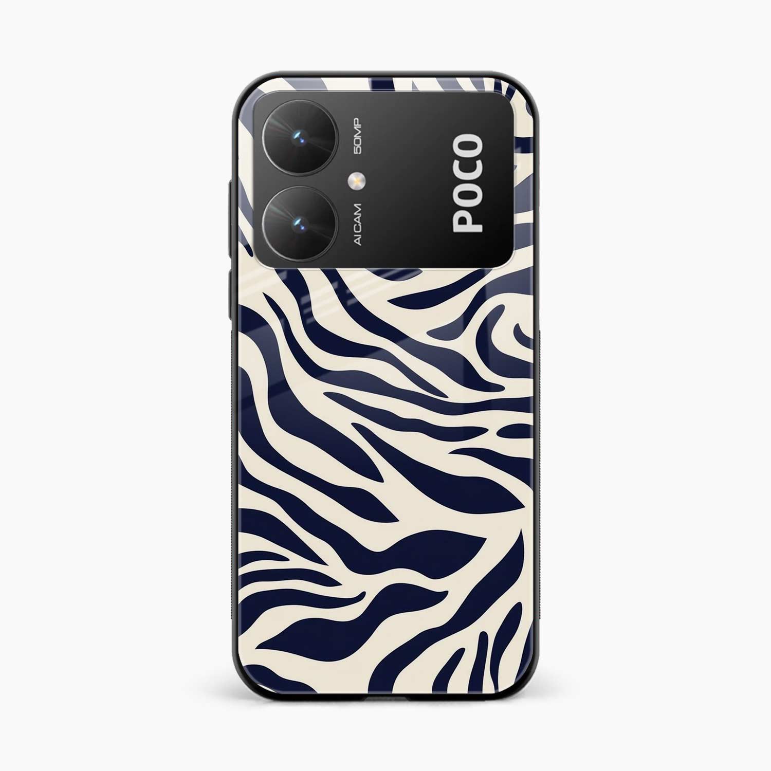 Zebra Poco M6 5G Back Cover