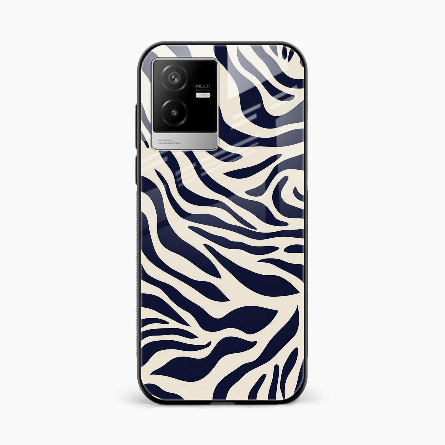 Zebra Vivo Iqoo Z6x Back Cover