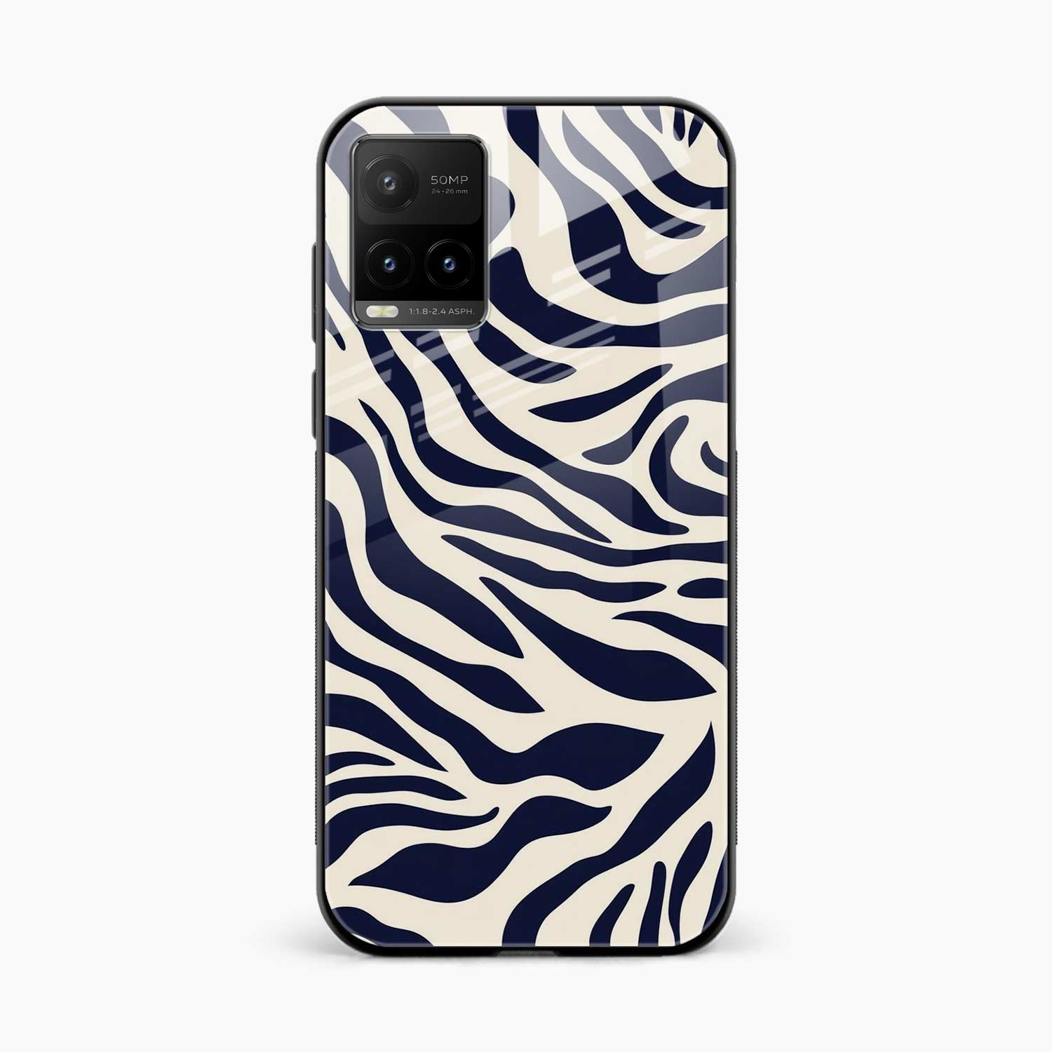 Zebra Vivo Y21 Back Cover